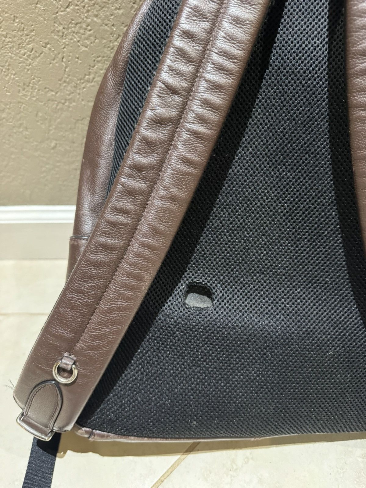 Coach 2000s Vintage Coach Leather Backpack Brown Worn Scuffs Size ONE SIZE - 8 Thumbnail