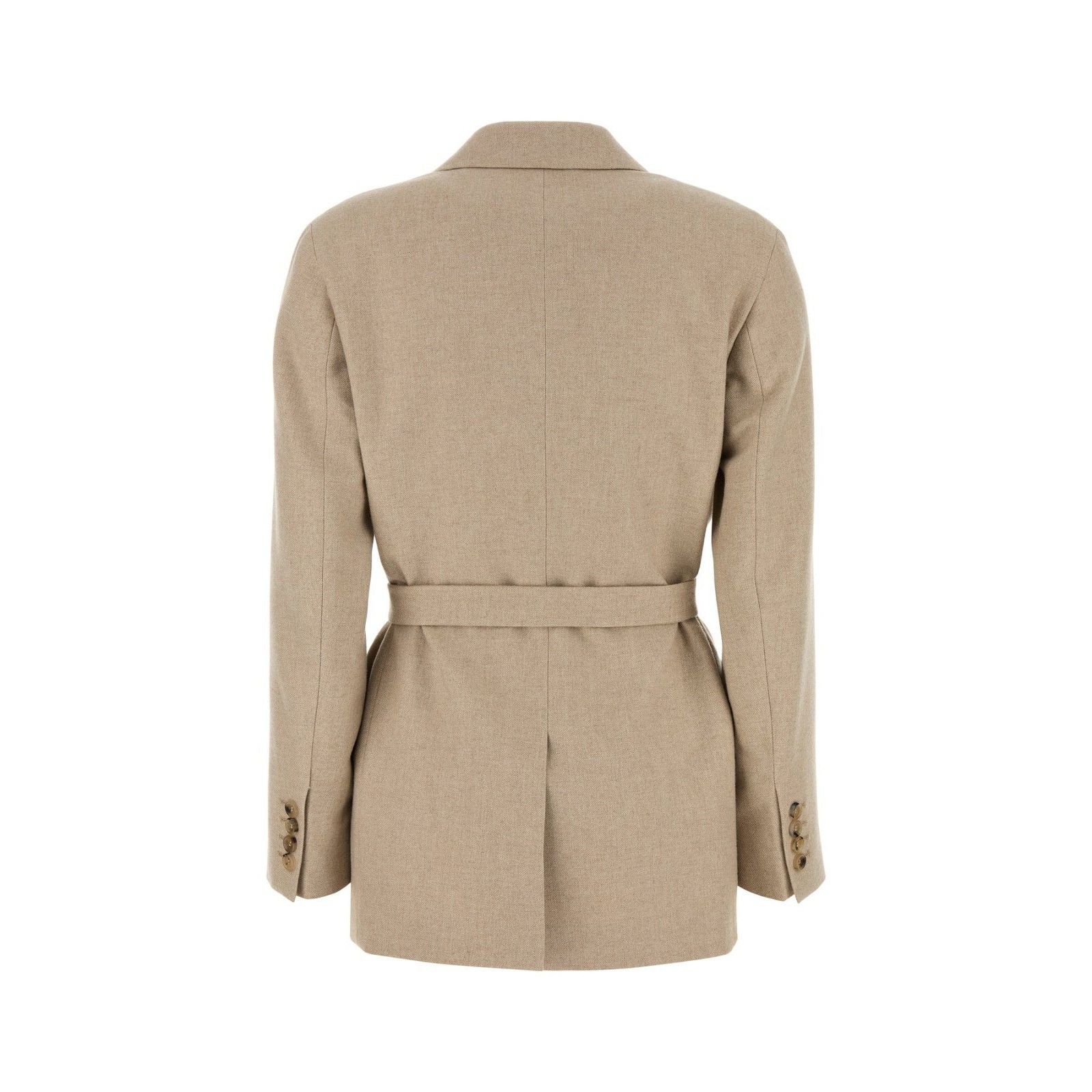 Max Mara MAX MARA Randers Cappuccino Wool Blend Blazer New & Authenti Size XL / US 12-14 / IT 48-50 - 2 Thumbnail