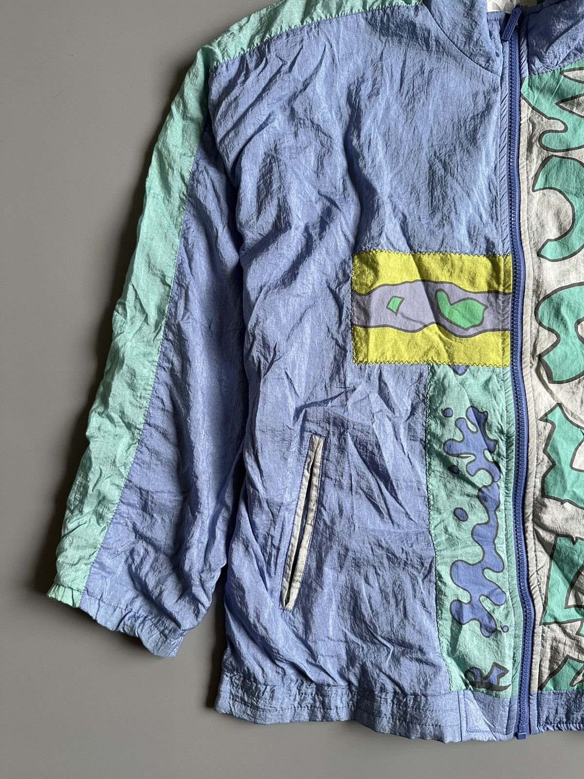 Adidas Vintage 80s Adidas Nylon Tracksuit Jacket Pants Size M Size US M / EU 48-50 / 2 - 5 Thumbnail