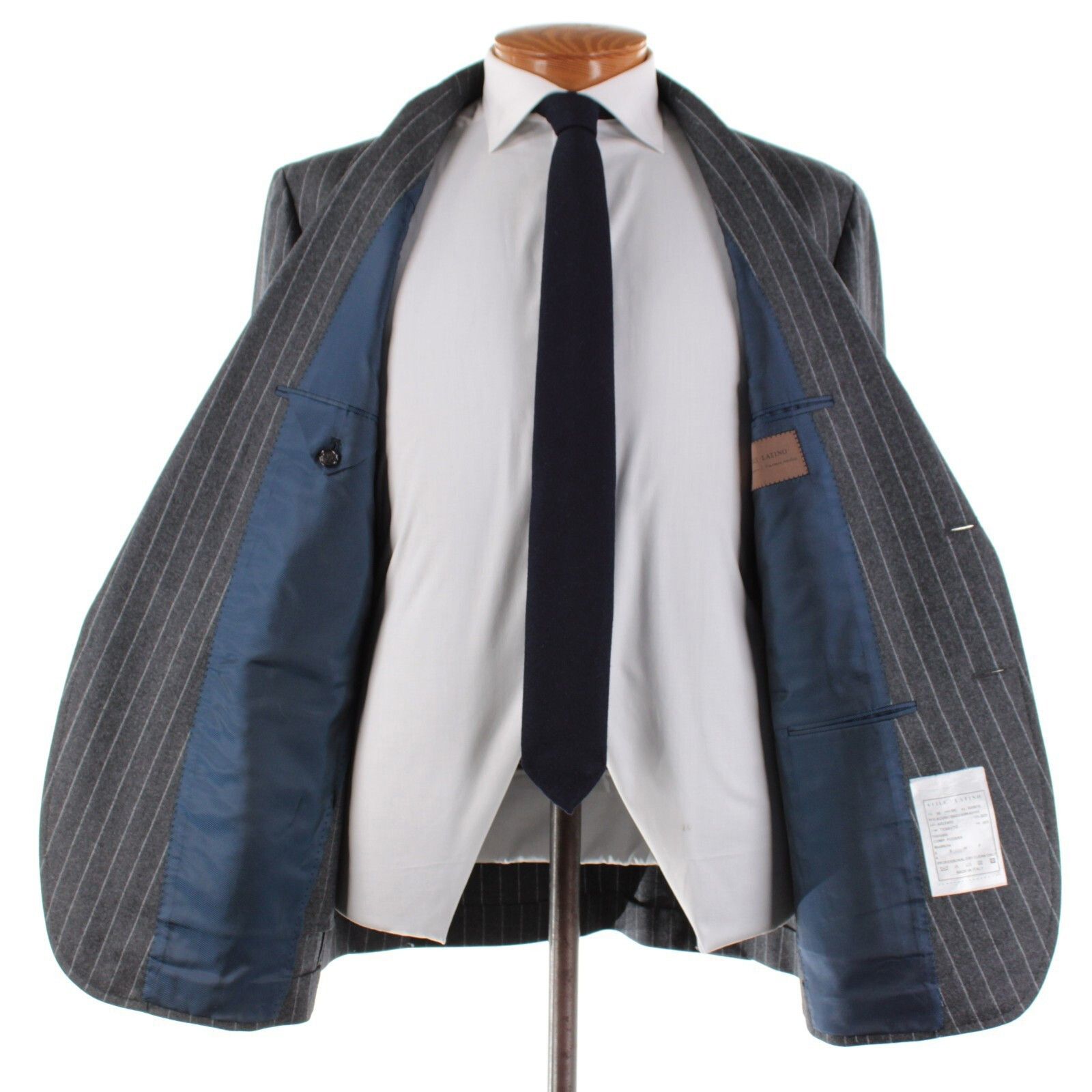 Other Stile Latino Suit Size US 46 Regular in Gray Size 46R - 7 Thumbnail