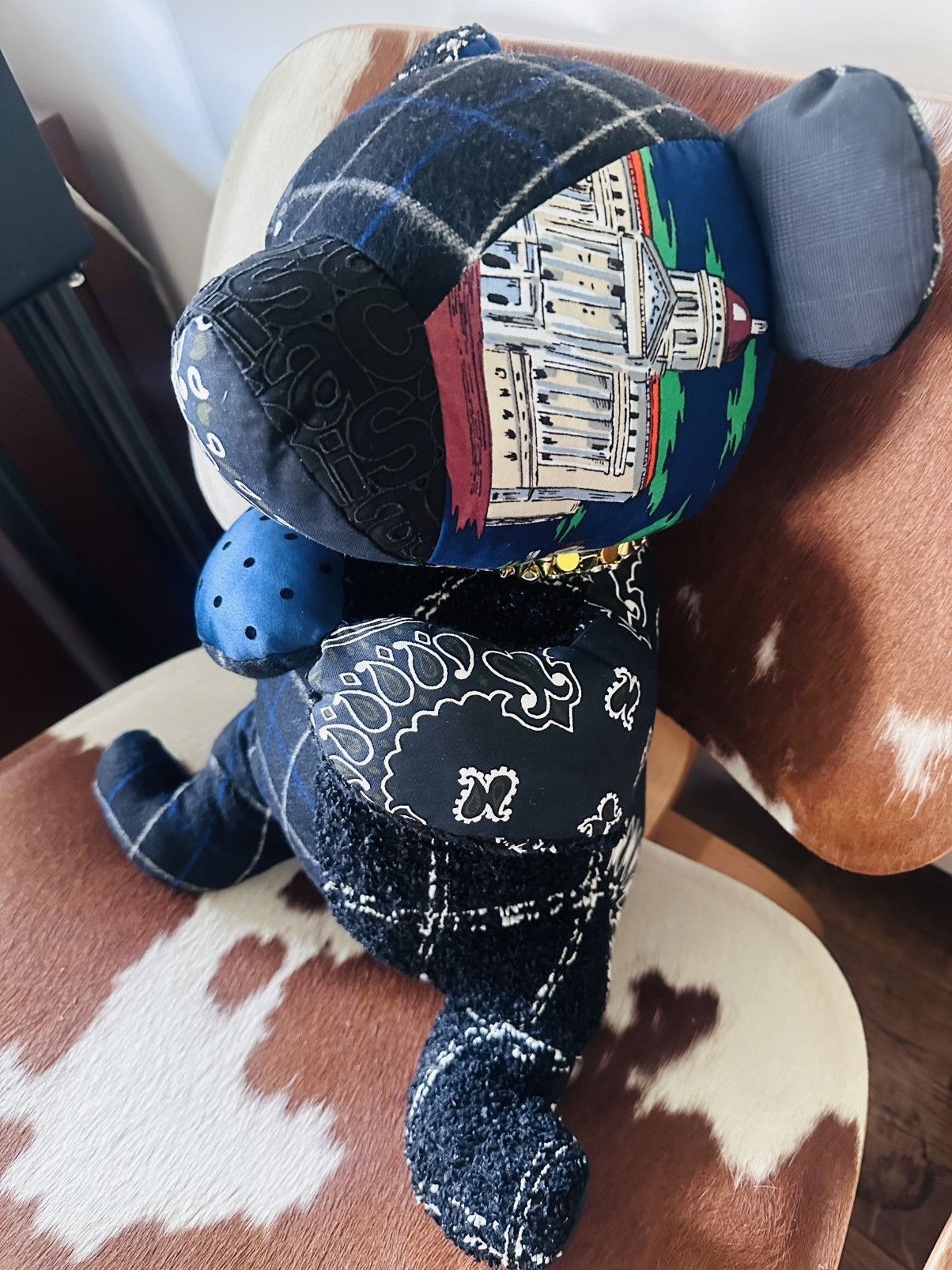 Sacai SACAI Zantan Colotan Patchwork Bear L Multi Size ONE SIZE - 8 Thumbnail