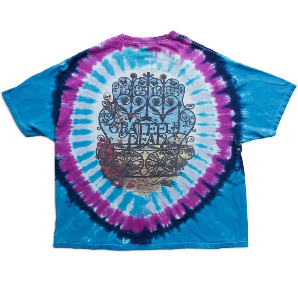 Liquid Blue 1995 Grateful Dead Bertha 30 Yrs Sz 3XL OG Liquid Blue Size US XXL / EU 58 / 5 - 2 Thumbnail