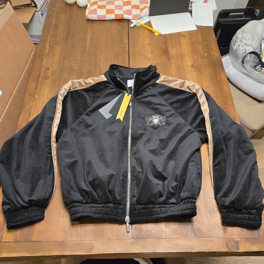 Rhude Rhude Velvet Track Jacket Size L NWT Size US L / EU 52-54 / 3 - 1 Thumbnail
