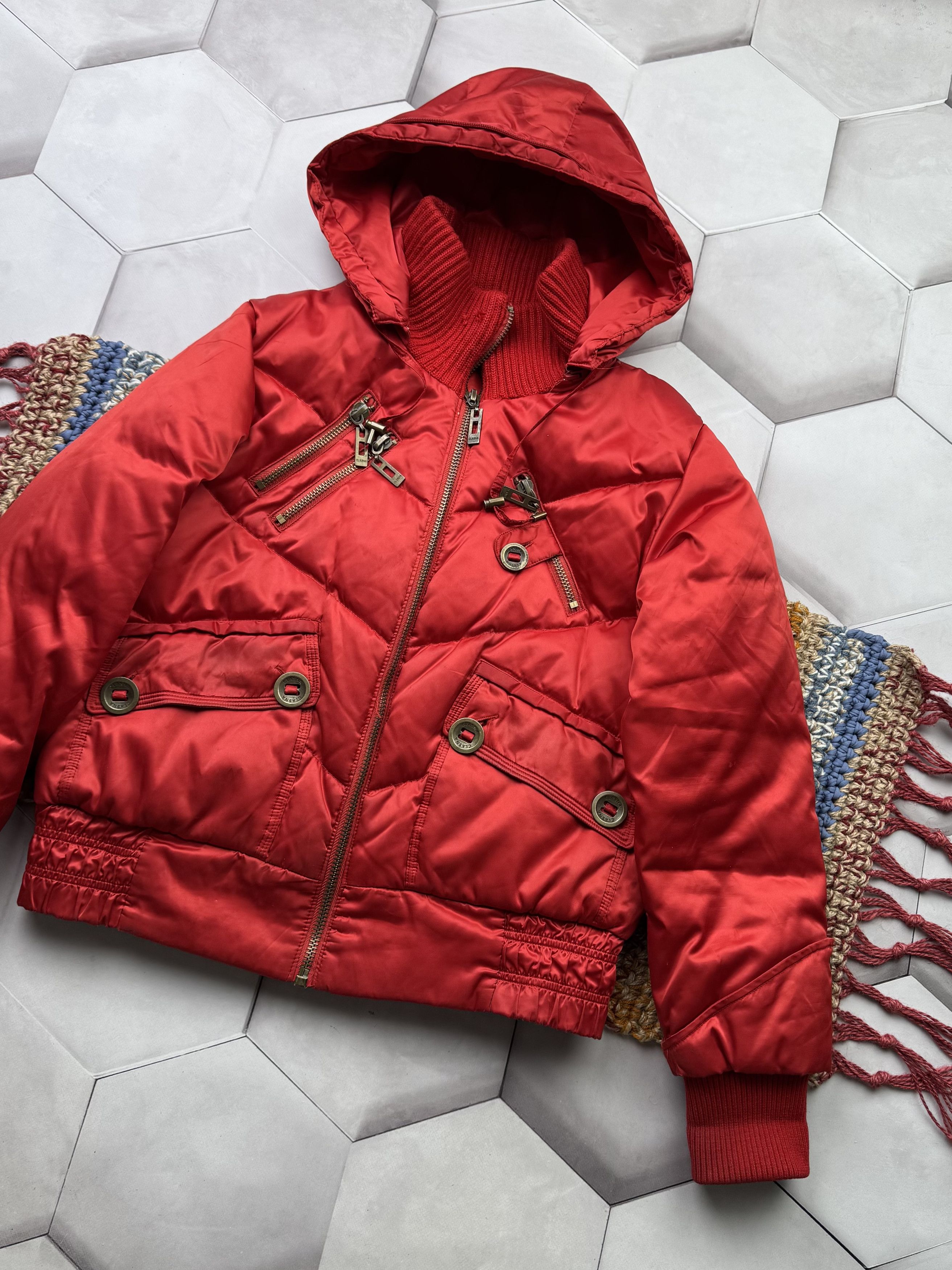 Vintage Vintage Cropped Hooded Jacket With Zippers Size US S / EU 44-46 / 1 - 3 Thumbnail