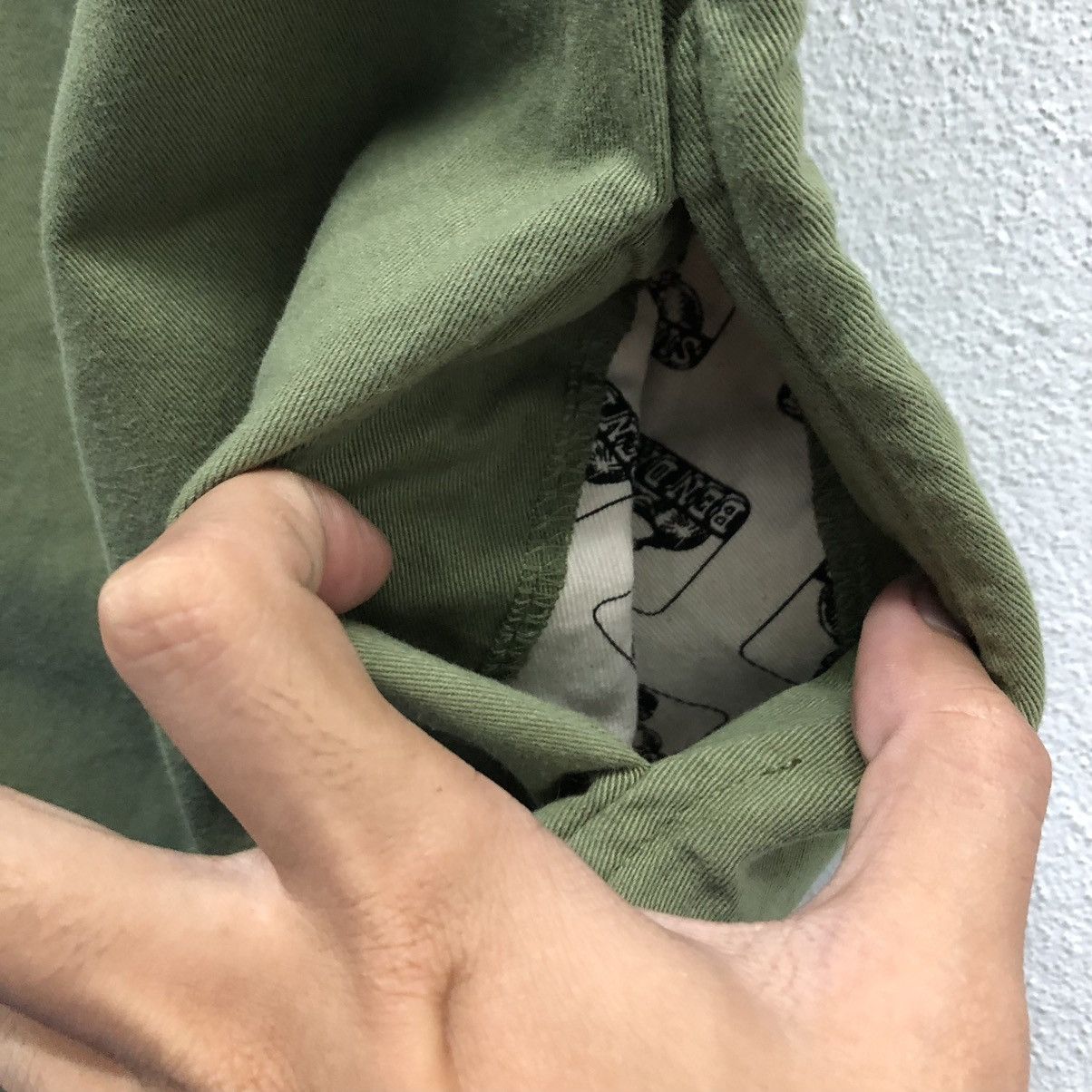 Ben Davis Ben Davis Olive Green Chore Coat Workwear Jacket (F Size) Size US M / EU 48-50 / 2 - 9 Thumbnail