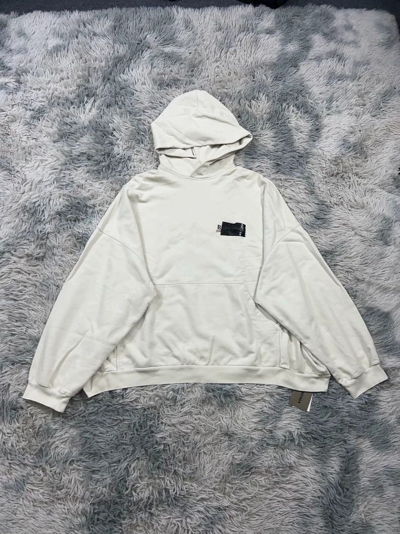 パーカー・フーディ BALENCIAGA HOODIE TAPED BALENCIAGA Balenciaga Tape logo cotton jersey hoodie Balenciaga