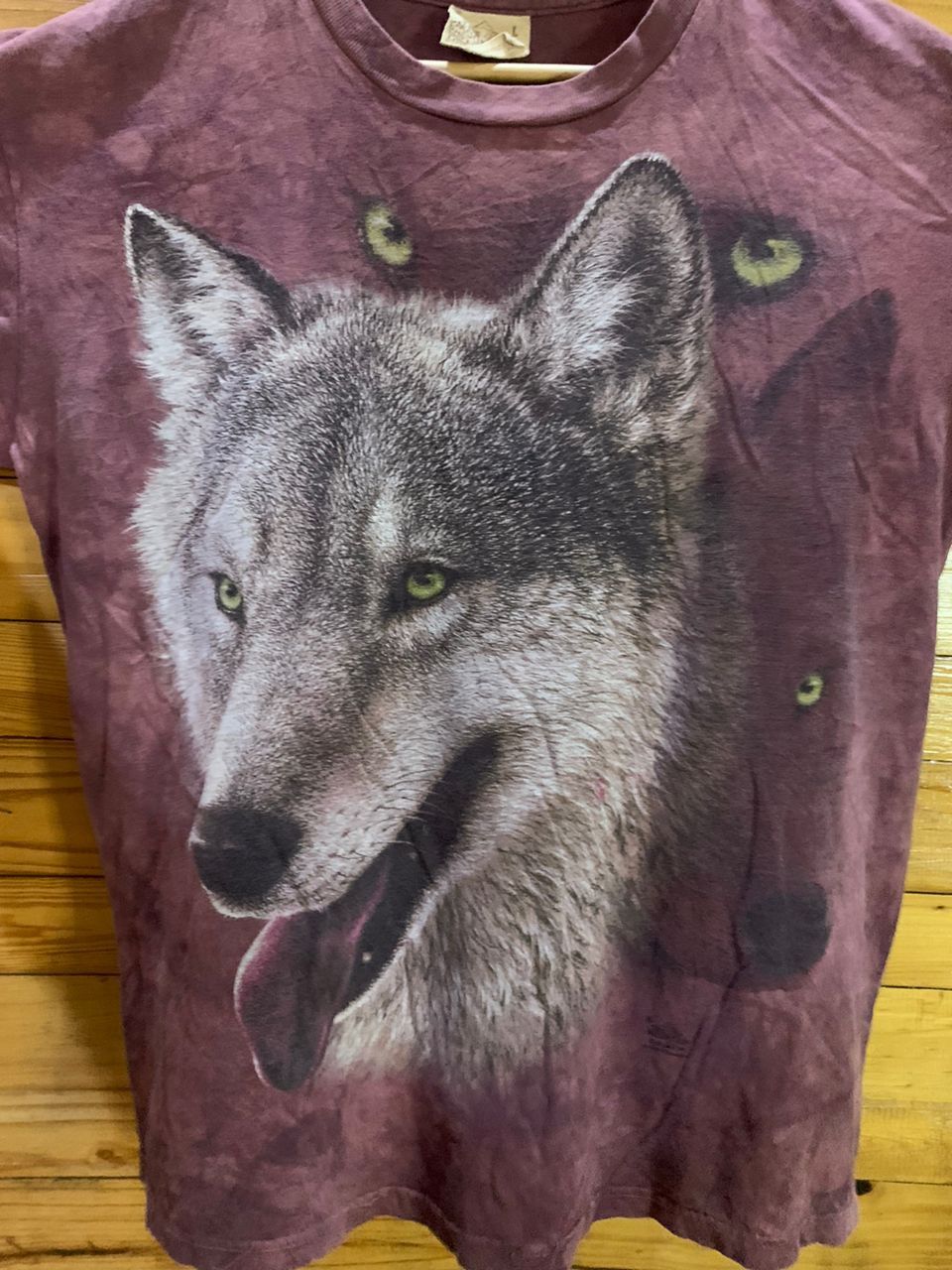 The Mountain × Vintage THE MOUNTAIN WOLF HEAD PRINT 2006 Size US L / EU 52-54 / 3 - 2 Thumbnail