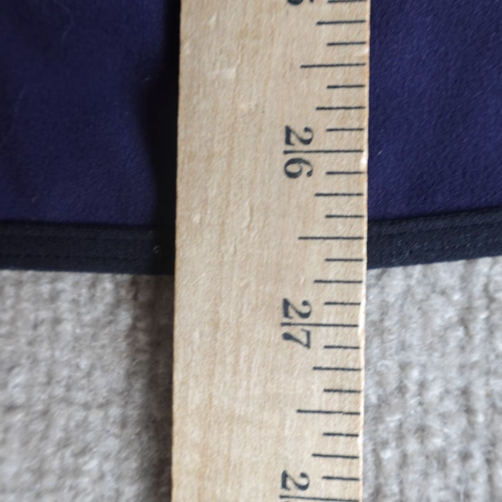 Lululemon Lululemon Womens Sweatshirt XL Blue Shape Up Nulu Pullover Midnight Navy Blue Colorblock Athletic Running Womens XL Size XL / US 12-14 / IT 48-50 - 3 Thumbnail
