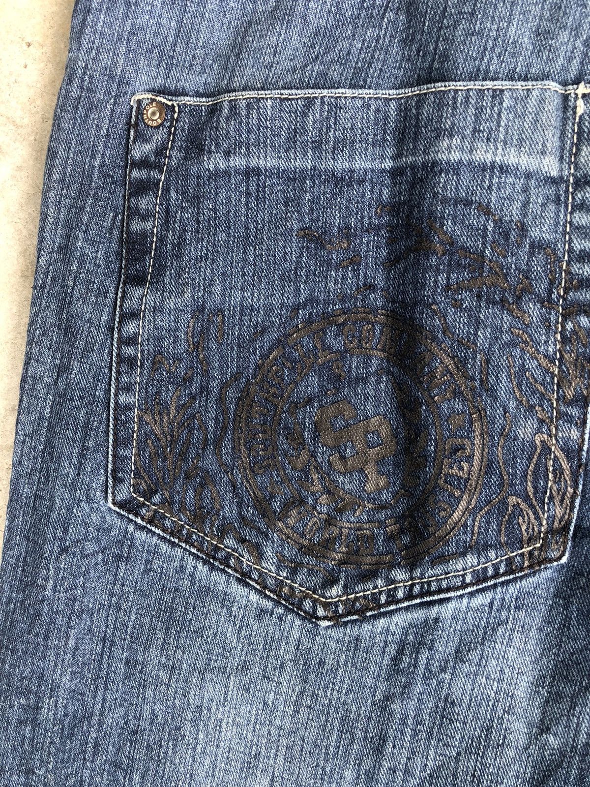 Southpole Vintage Southpole Embroidered Jeans Distressed Jeans Size US 32 / EU 48 - 15 Thumbnail