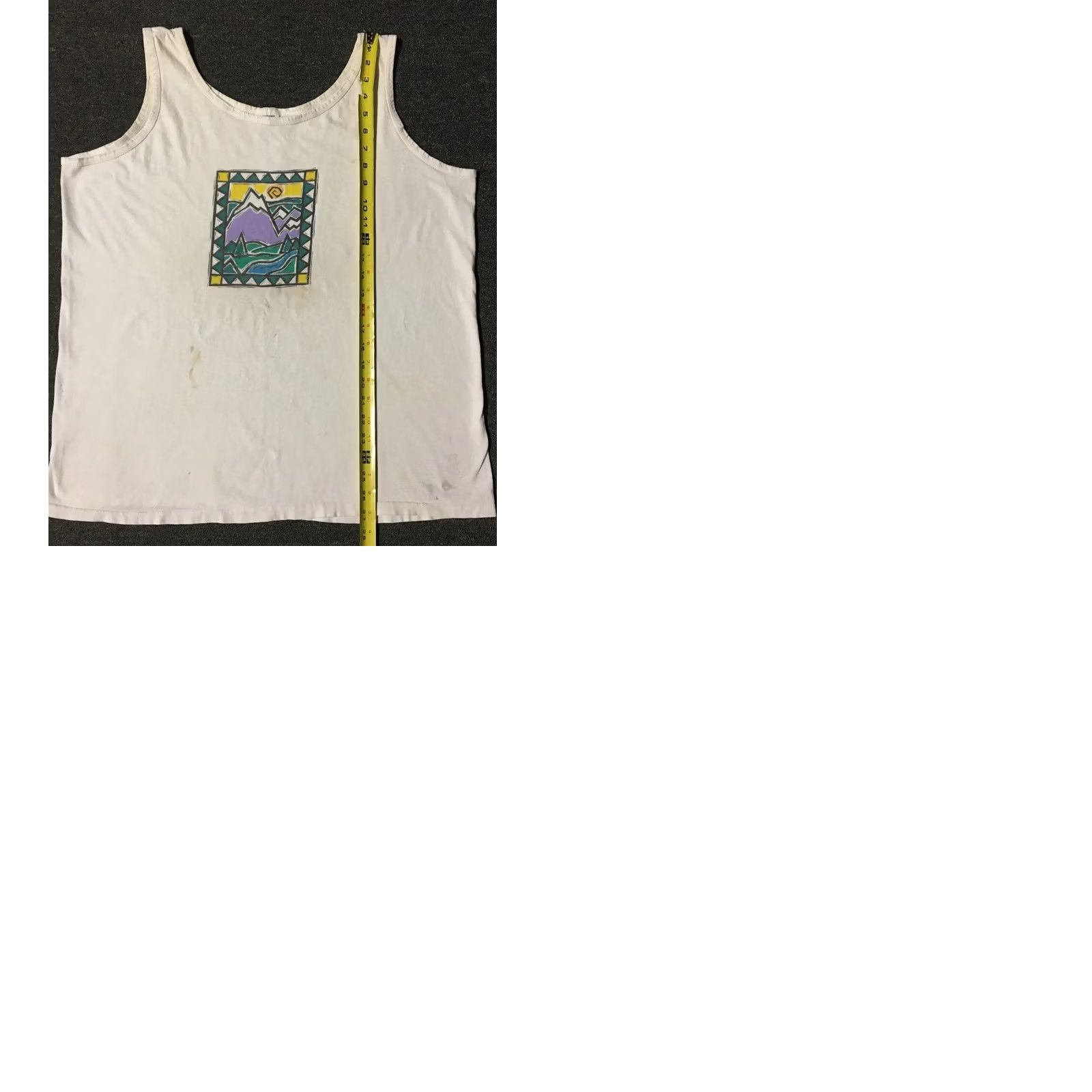 Vintage VINTAGE Alpine Cigarettes Tank Top T-Shirt M White Sleeveless Distressed 90s Grunge Smoking Vaporwave Single Stitch Men US Modern Era Size US M / EU 48-50 / 2 - 10 Thumbnail