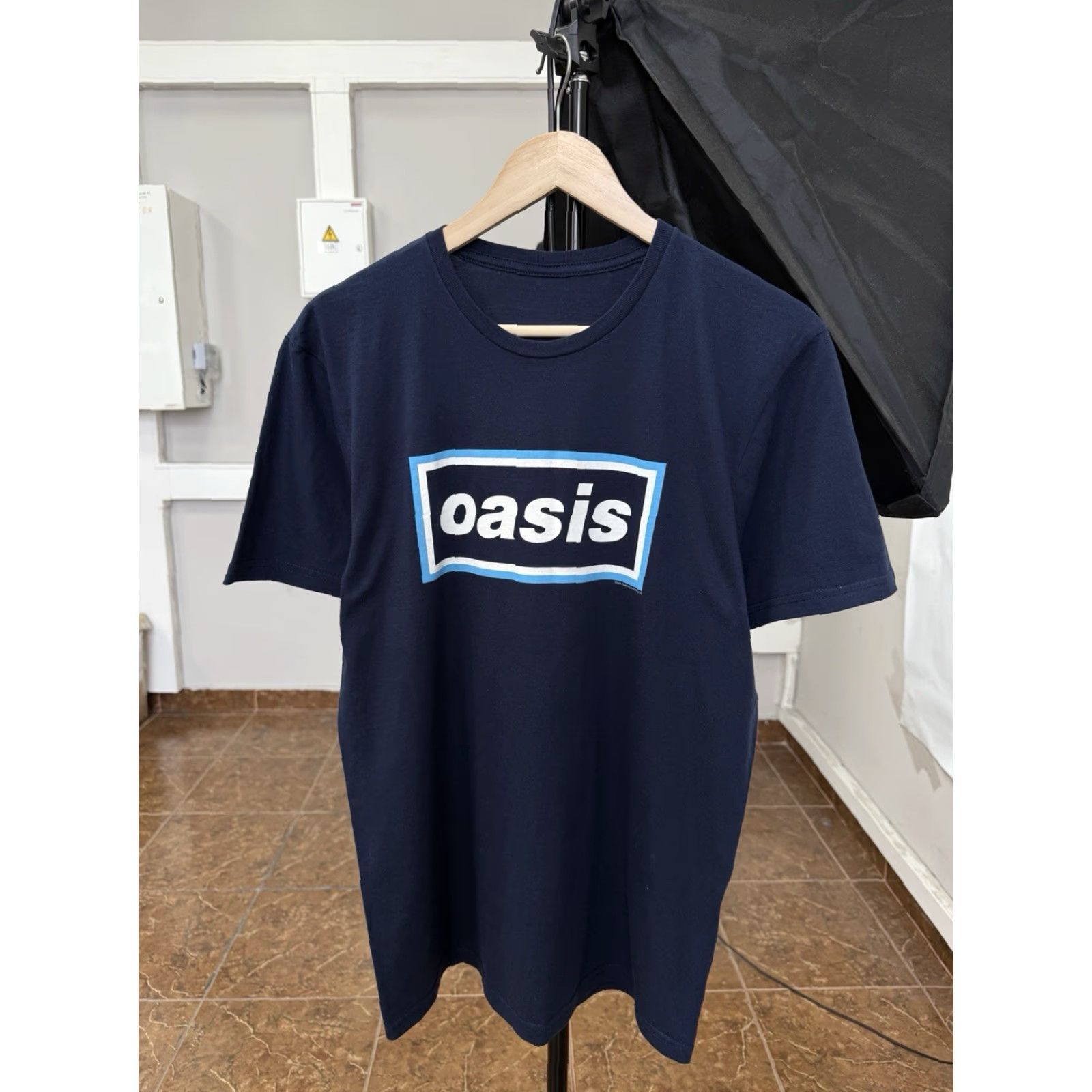 Vintage VINTAGE Oasis Maine Road 96 T-Shirt Liam Gallagher 2024 Size M Blue Mens Shirt Size US M / EU 48-50 / 2 - 2 Thumbnail