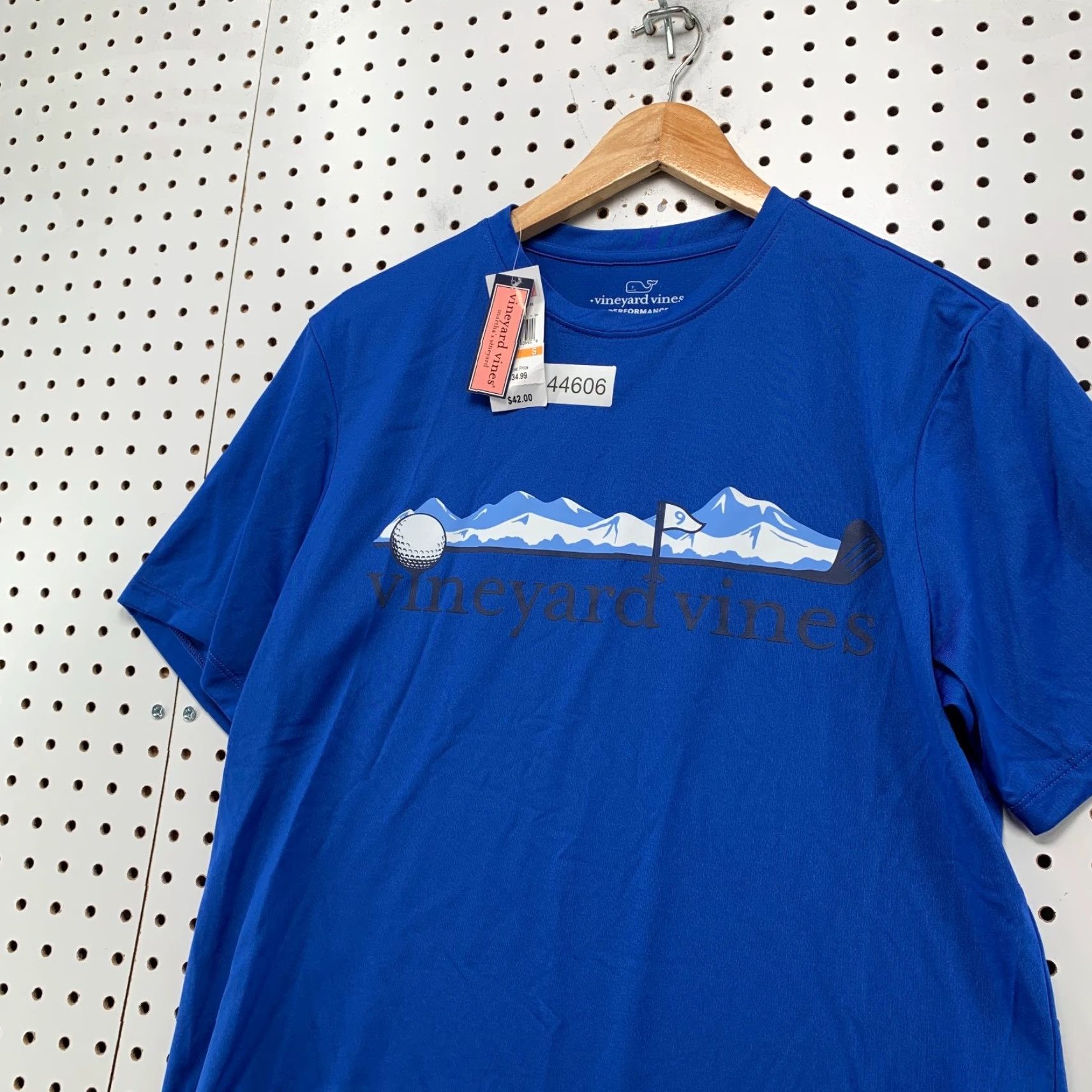 Vineyard Vines NEW Vineyard Vines Performance Shirt Mens Small Blue Golf Mountain 2 Nwt Size US S / EU 44-46 / 1 - 7 Thumbnail