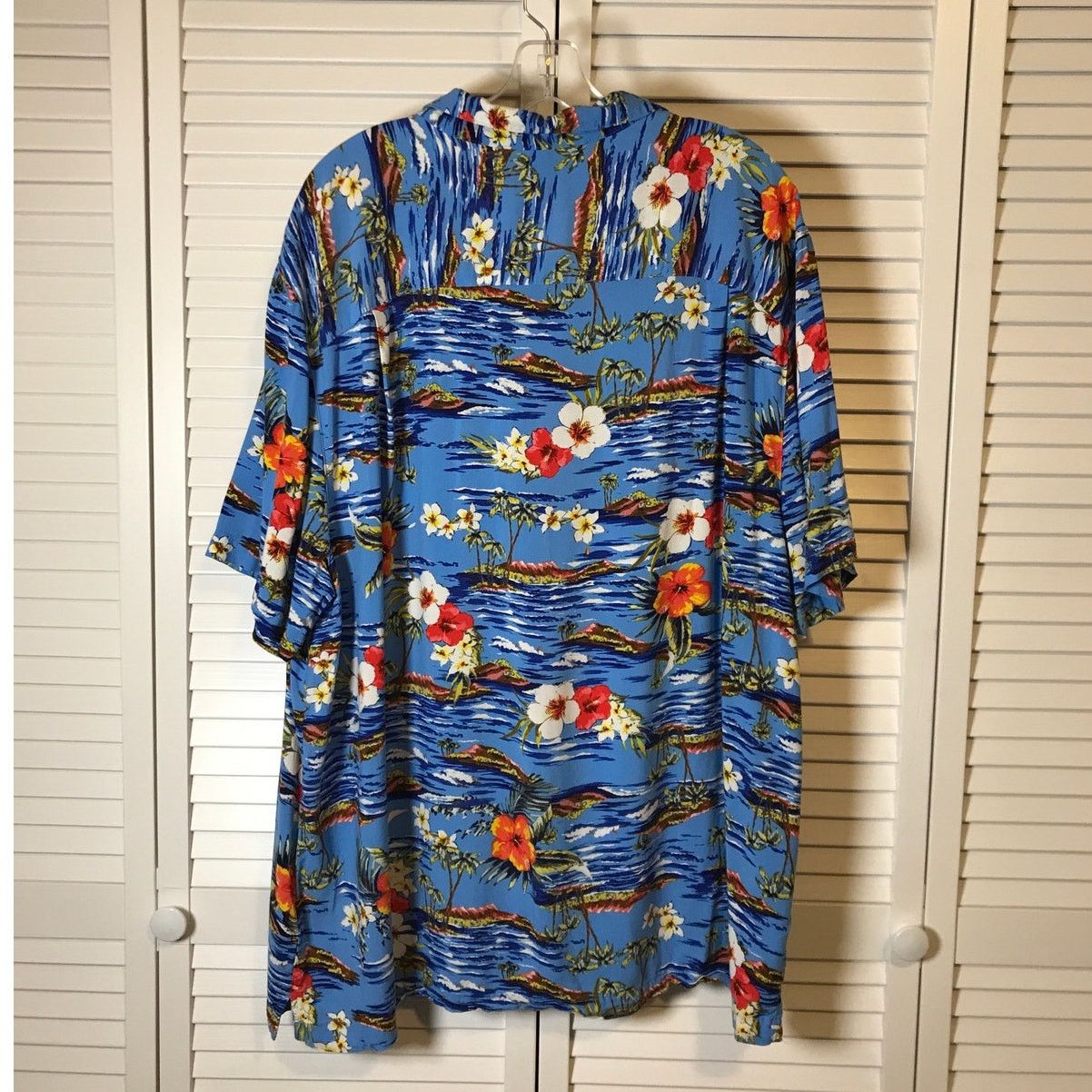 George George Hawaiian Collared Short-Sleeve Men Shirt 2XL Size US XXL / EU 58 / 5 - 2 Thumbnail