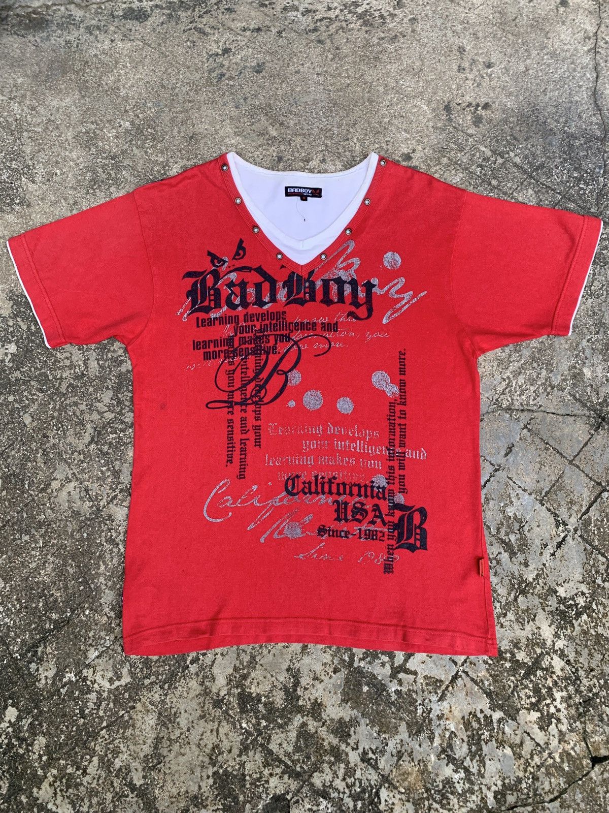 Hysteric Glamour × Japanese Brand y2k Badboy USA Trash Poem Grunge Graphic Top Size US M / EU 48-50 / 2 - 1 Thumbnail