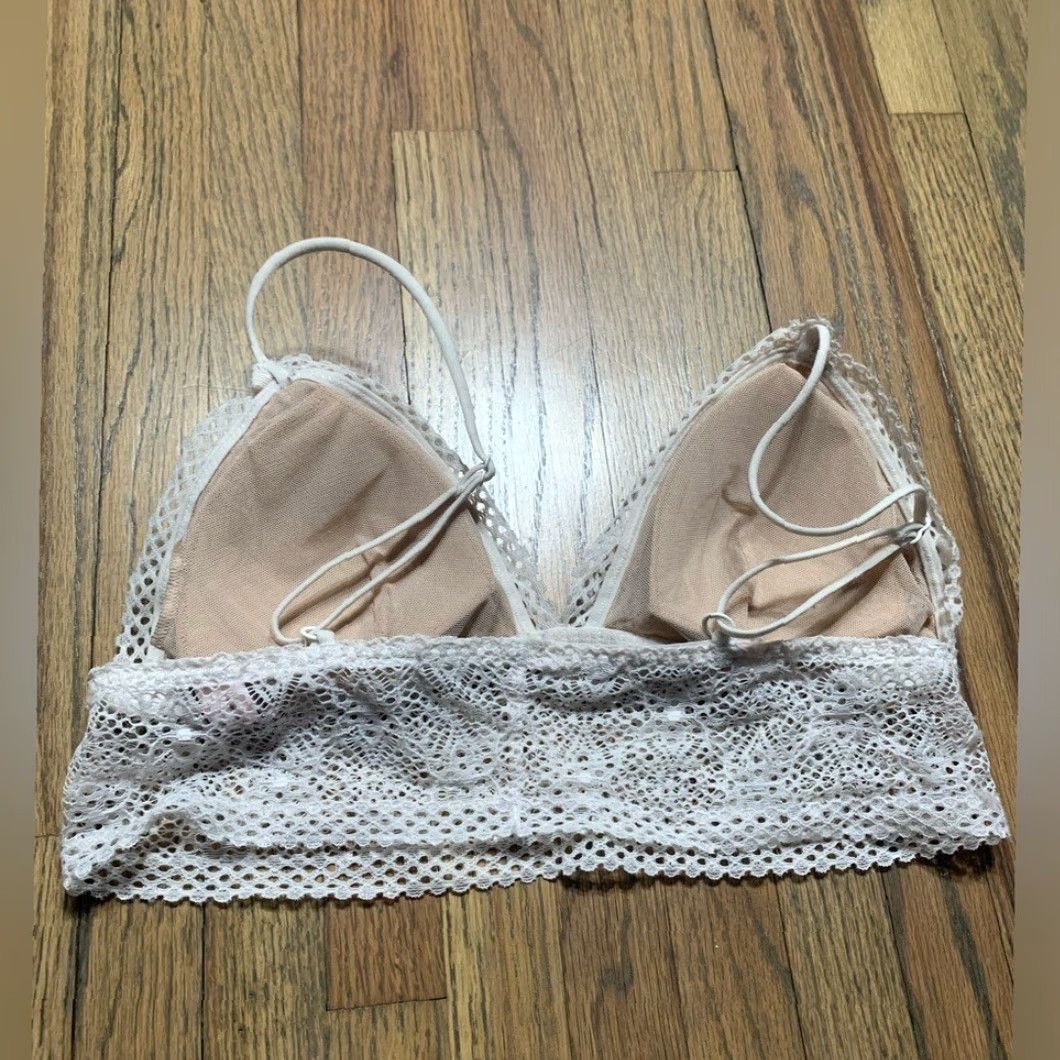Victoria's Secret Victoria's Secret Bralette White S Size Small Womens Bra Bralette Regular VS White S Bralette Victoria's Secret Bralette Small White Women Size ONE SIZE - 4 Thumbnail