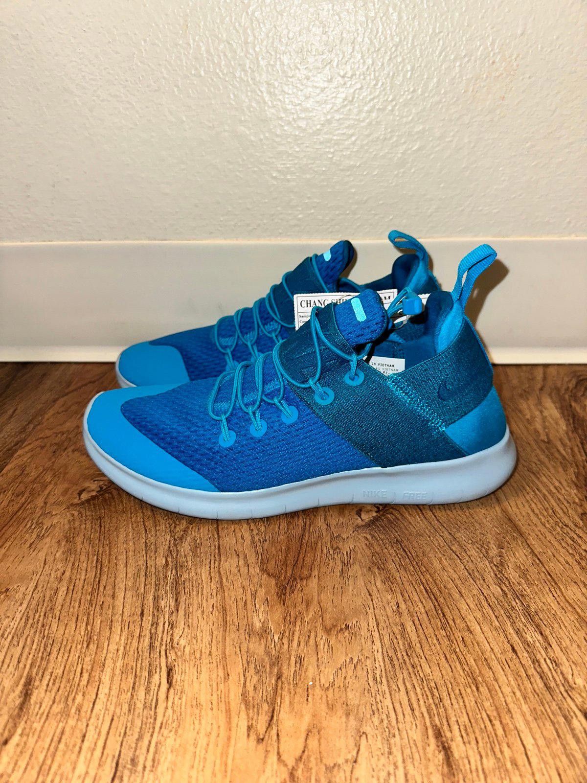 Nike Nike Free Rn CMTR 2017 Neon Turquoise Size US 8 / IT 38 - 3 Thumbnail