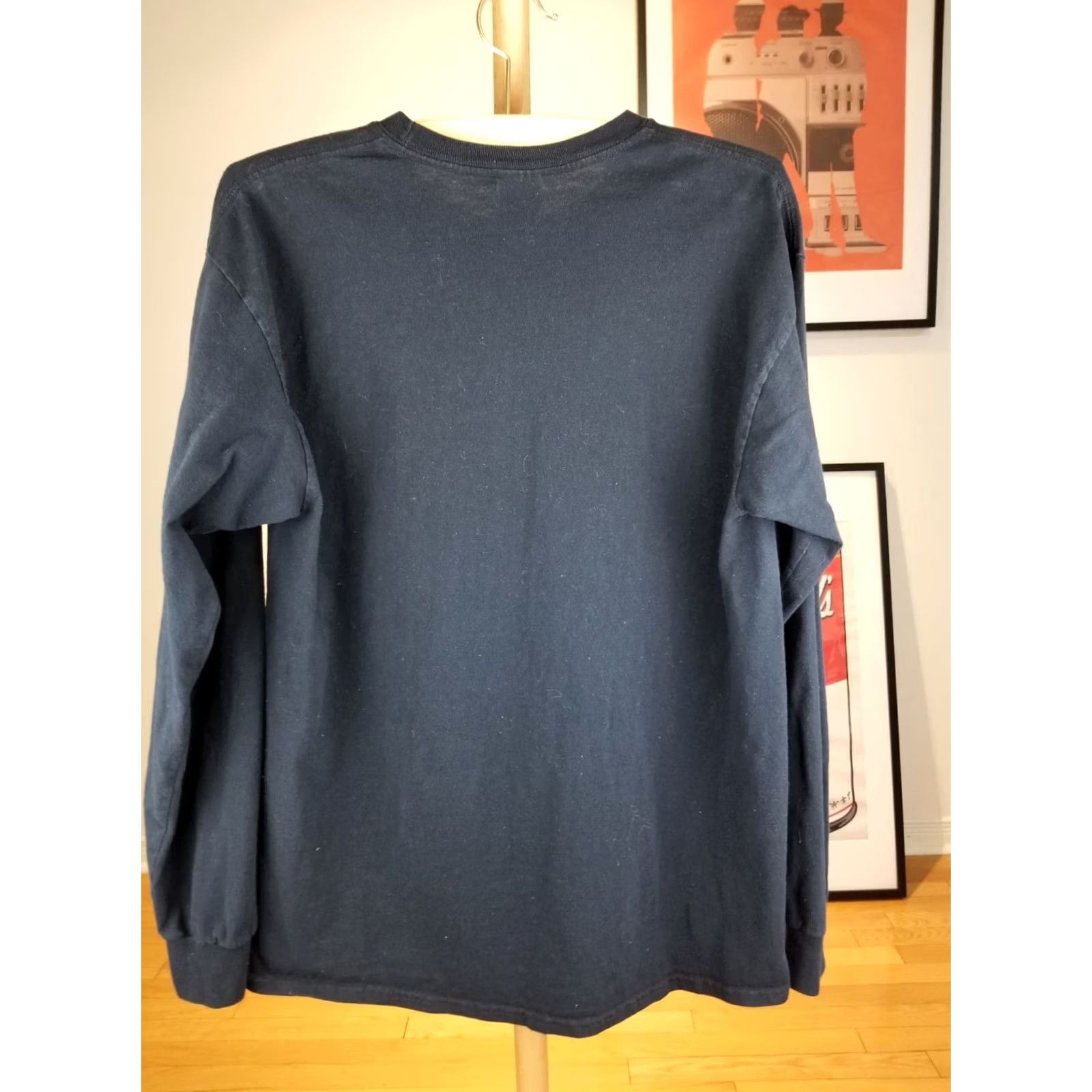 Vintage VINTAGE 90' UBX NO EXCUSES WORKOUT TRANING GYM LONG SLEEVE T-SHIRT XL BLACK Mens T-Shirt Size US XL / EU 56 / 4 - 4 Thumbnail