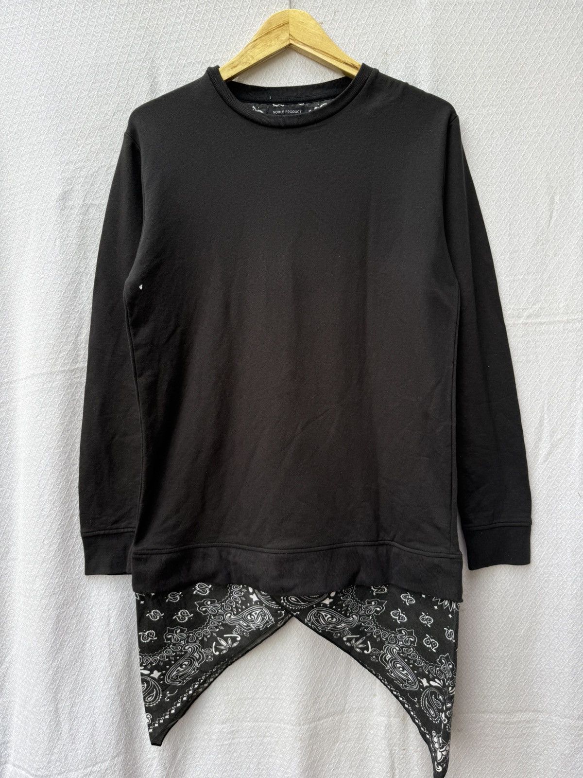 Japanese Brand Noble product longsleeve paisley pattern bandana Size US M / EU 48-50 / 2 - 1 Thumbnail