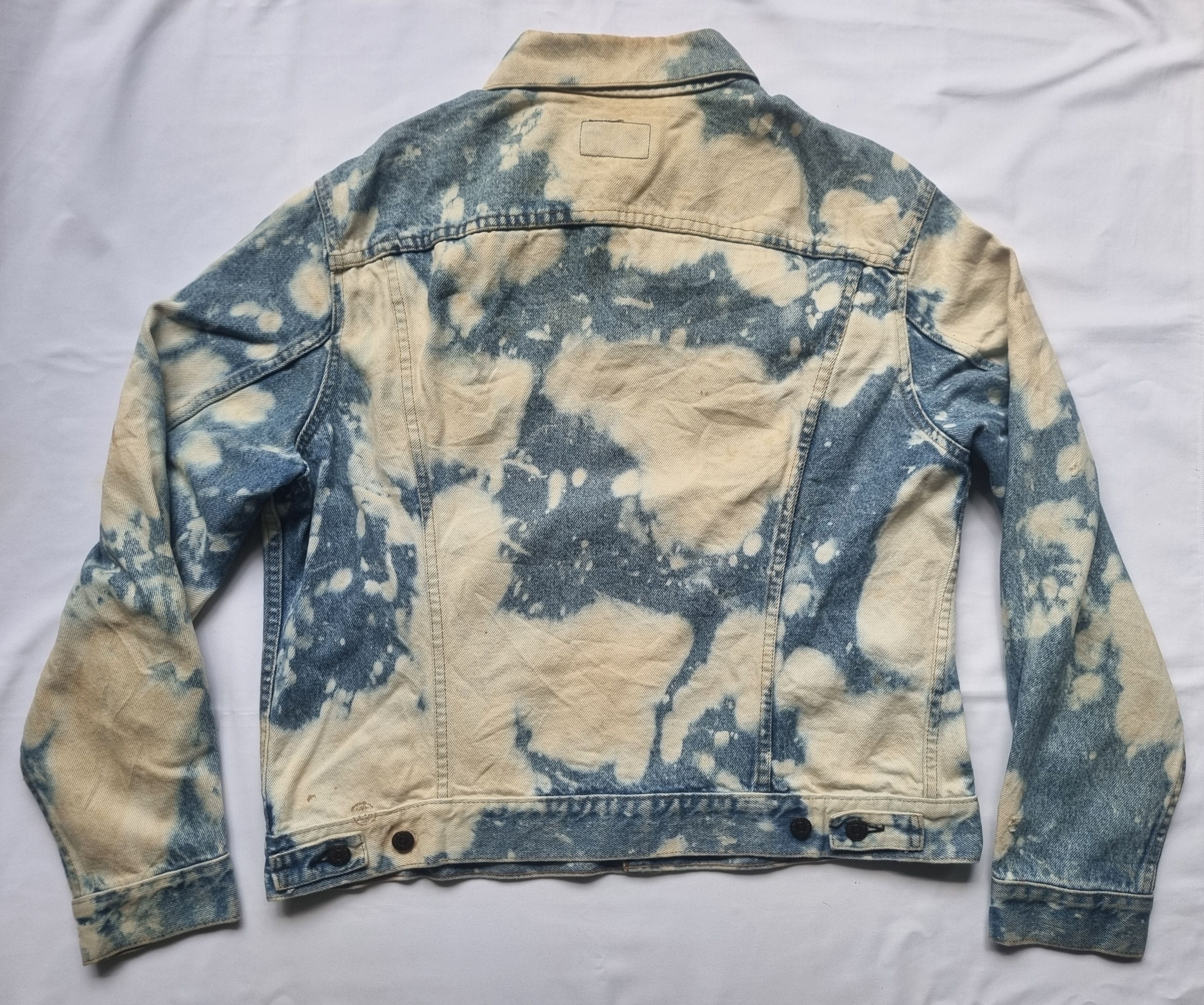 Levi's × Vintage Vintage Levi's Bleached Denim Jacket 70506-0214 Size US S / EU 44-46 / 1 - 16 Thumbnail