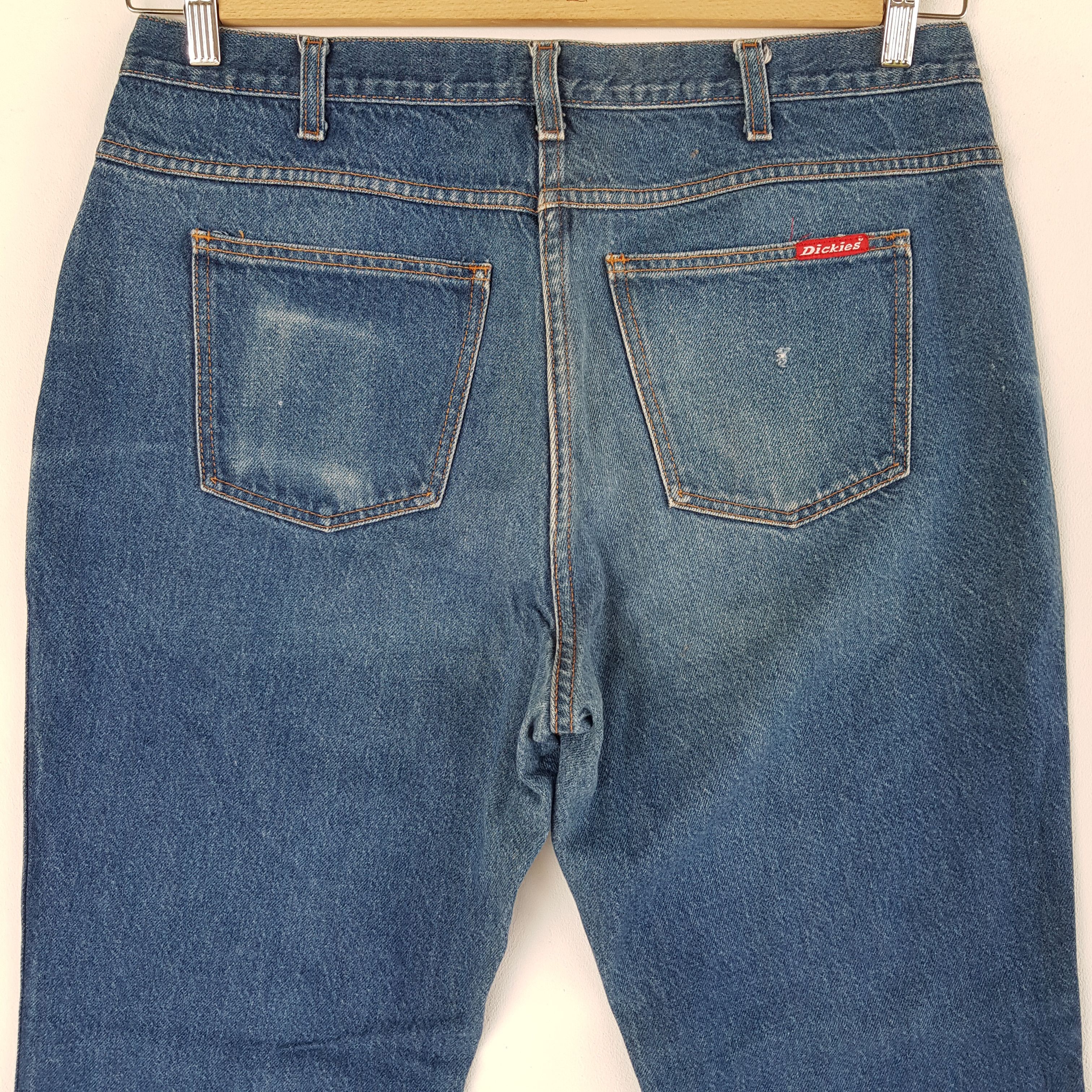 Dickies Vintage Y2K Dickies Faded Jeans Dickies Light Wash Denim Size US 36 / EU 52 - 4 Thumbnail