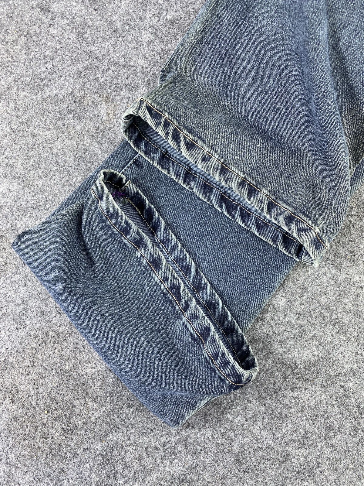Jean × Vogue Vogue Floral Embroidery Flared Wash Jeans - J1038 Size 27" / US 4 / IT 40 - 12 Thumbnail