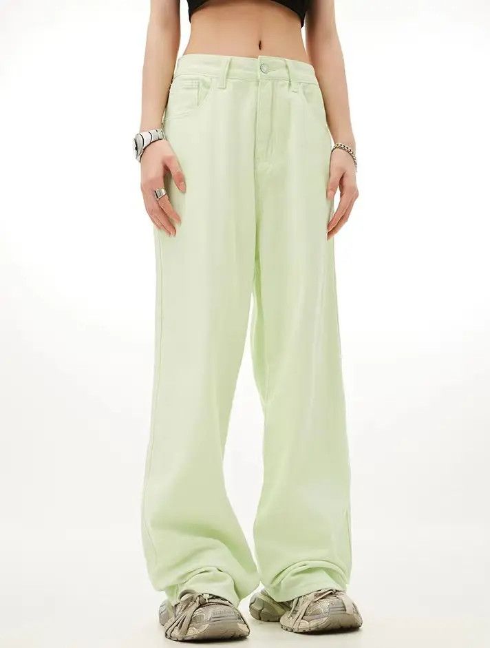 Japanese Brand × Jean Summer Dopamine Loose Casual Pants Size US 31 - 4 Thumbnail