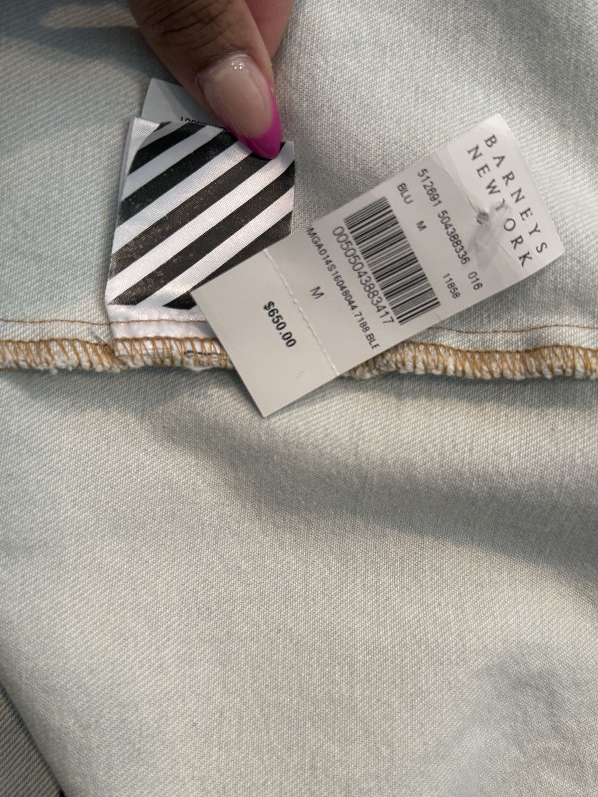 Off-White OFF-WHITE Long Sleeve Denim Button Down Size US M / EU 48-50 / 2 - 6 Thumbnail