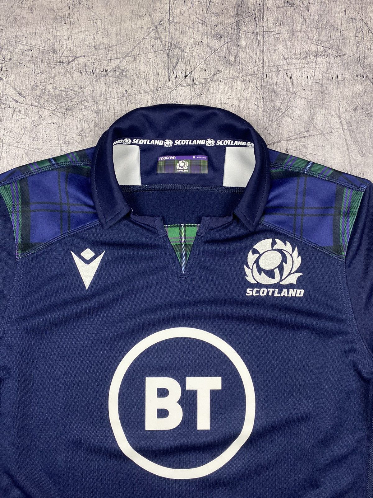 Other Macron Scotland Rugby Jersey Tee Rare Y2k Drill Hype Size US M / EU 48-50 / 2 - 5 Thumbnail