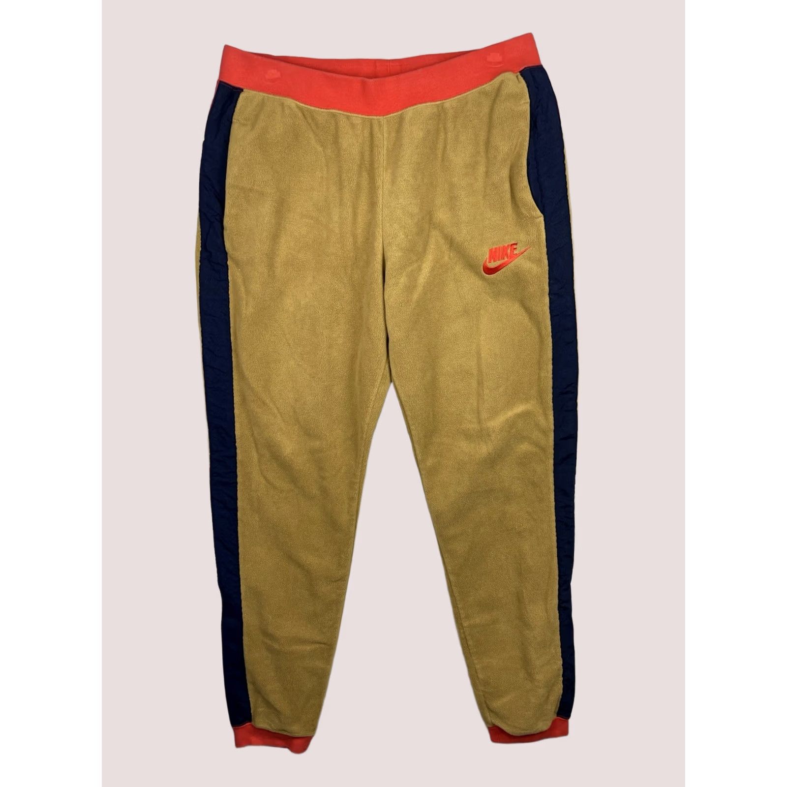 Nike Nike Pants Women L NSW Cuffed Fleece Sweatpants Joggers CJ4934-255 Brown Size 30" / US 8 / IT 44 - 1 Thumbnail