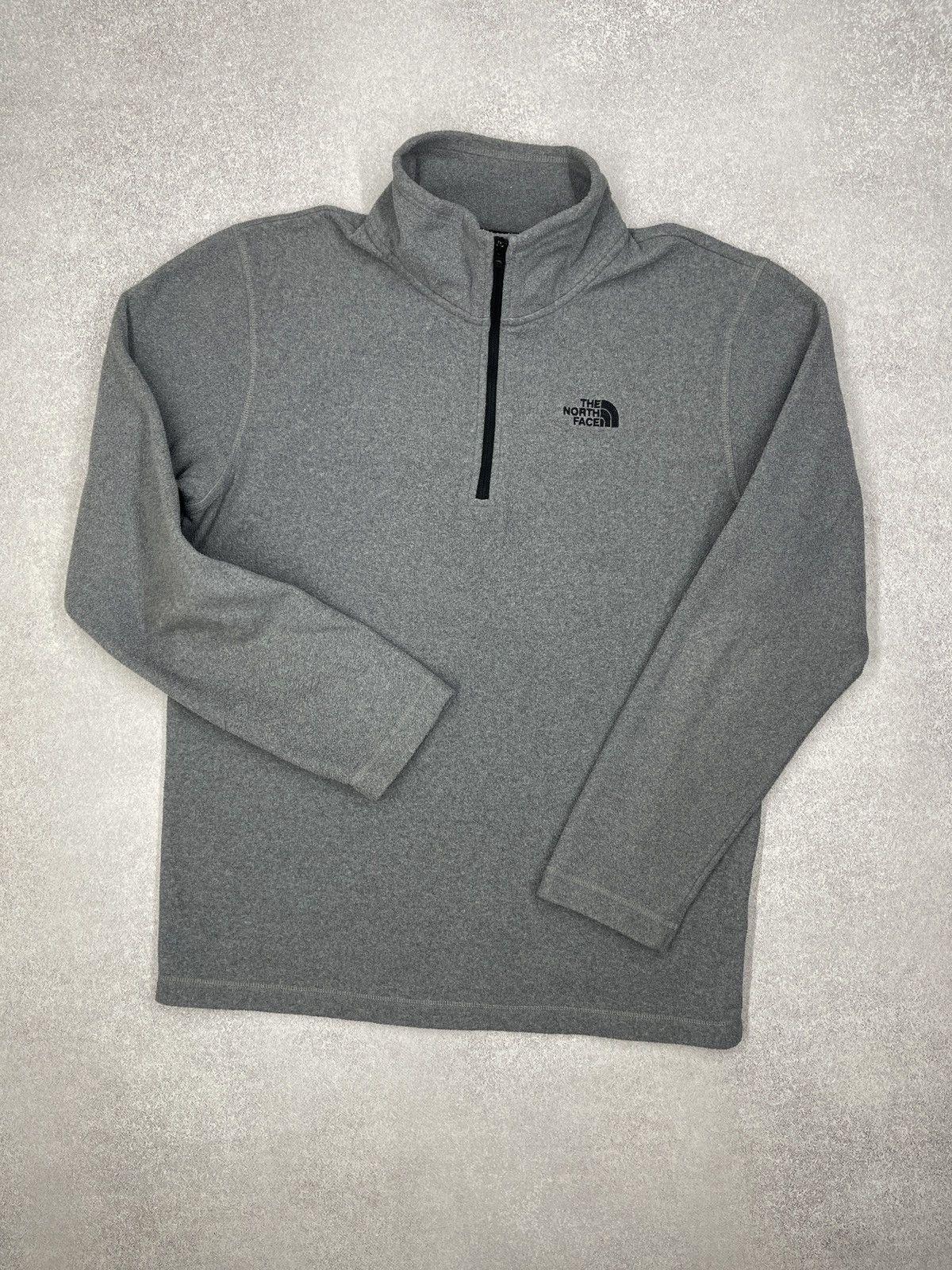 The North Face The North Face 1/4 Half Zip Fleece Grey Outdoor Gorpcore Size US M / EU 48-50 / 2 - 2 Thumbnail