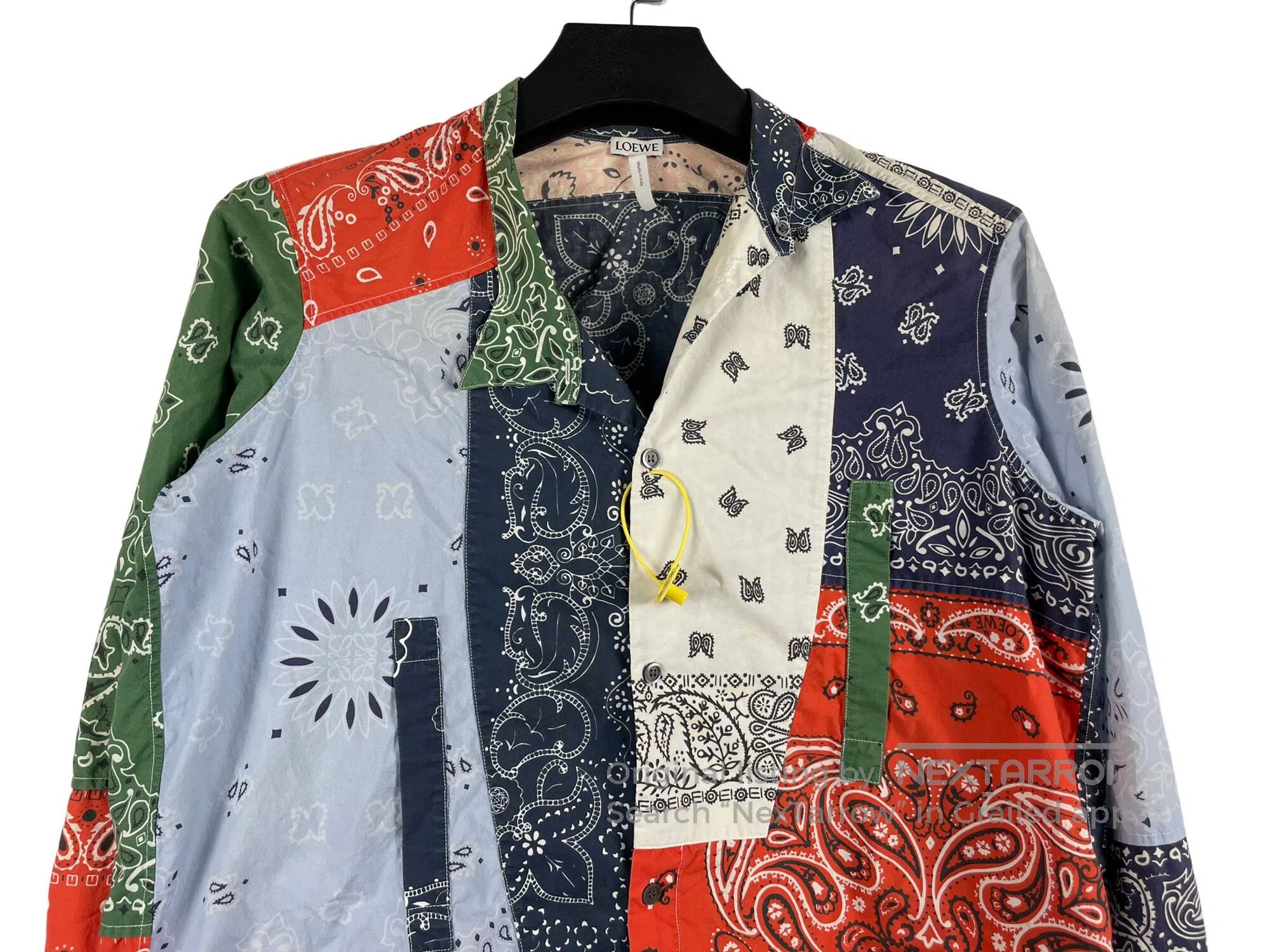 Loewe Loewe Cashew Flower Patchwork Shirt Size US S / EU 44-46 / 1 - 3 Thumbnail