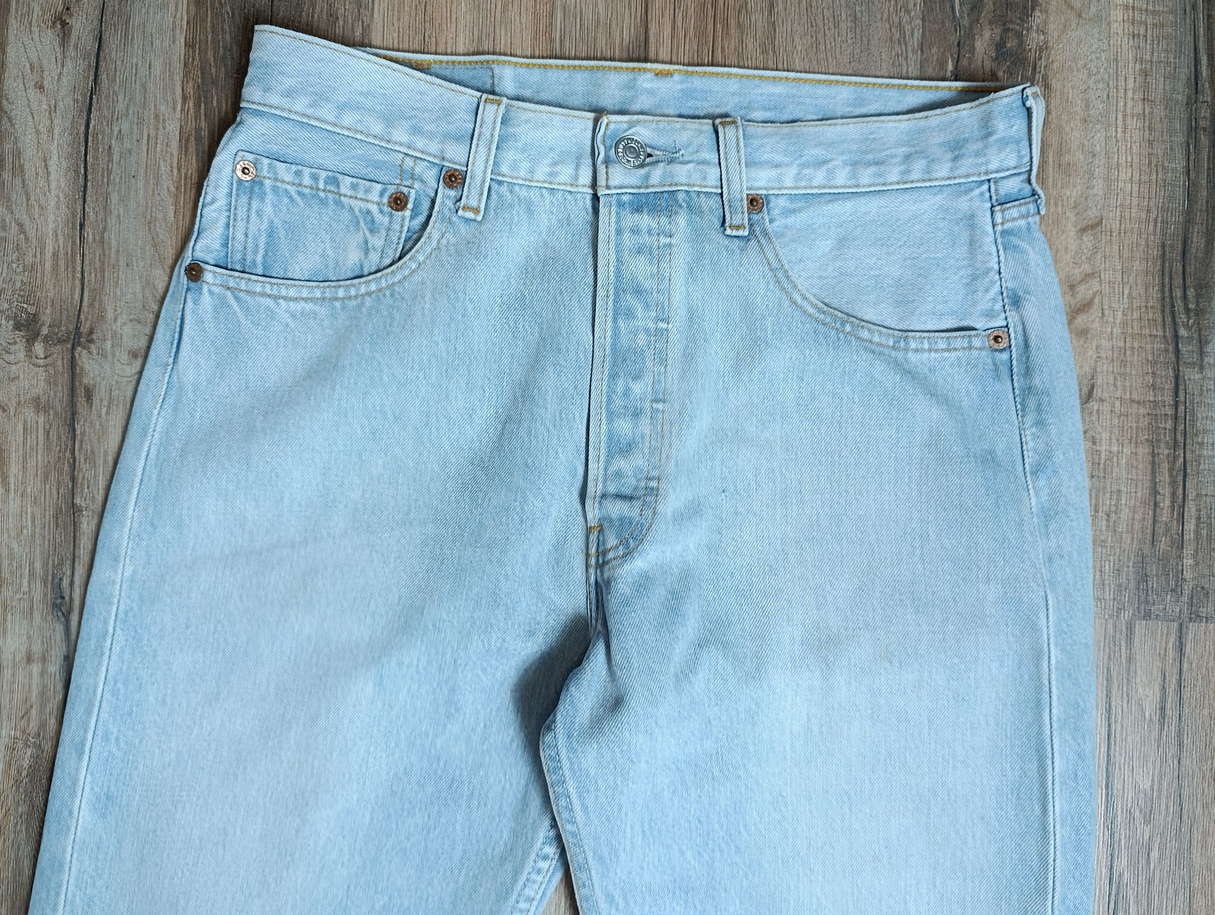 Levi's Levis Washed Blue Vintage Denim Size US 29 - 3 Thumbnail
