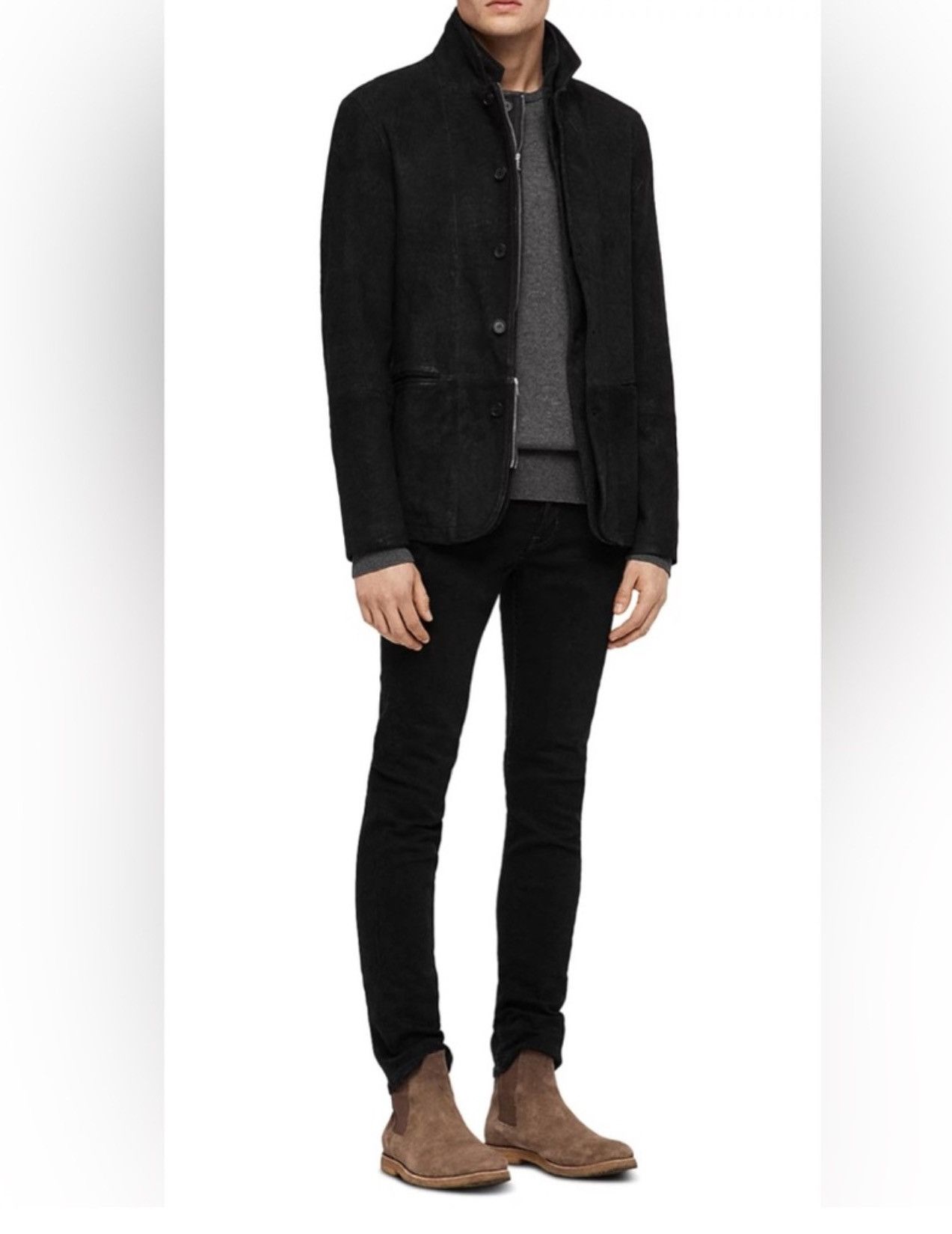 Allsaints AllSaints leather jacket Size US S / EU 44-46 / 1 - 2 Thumbnail