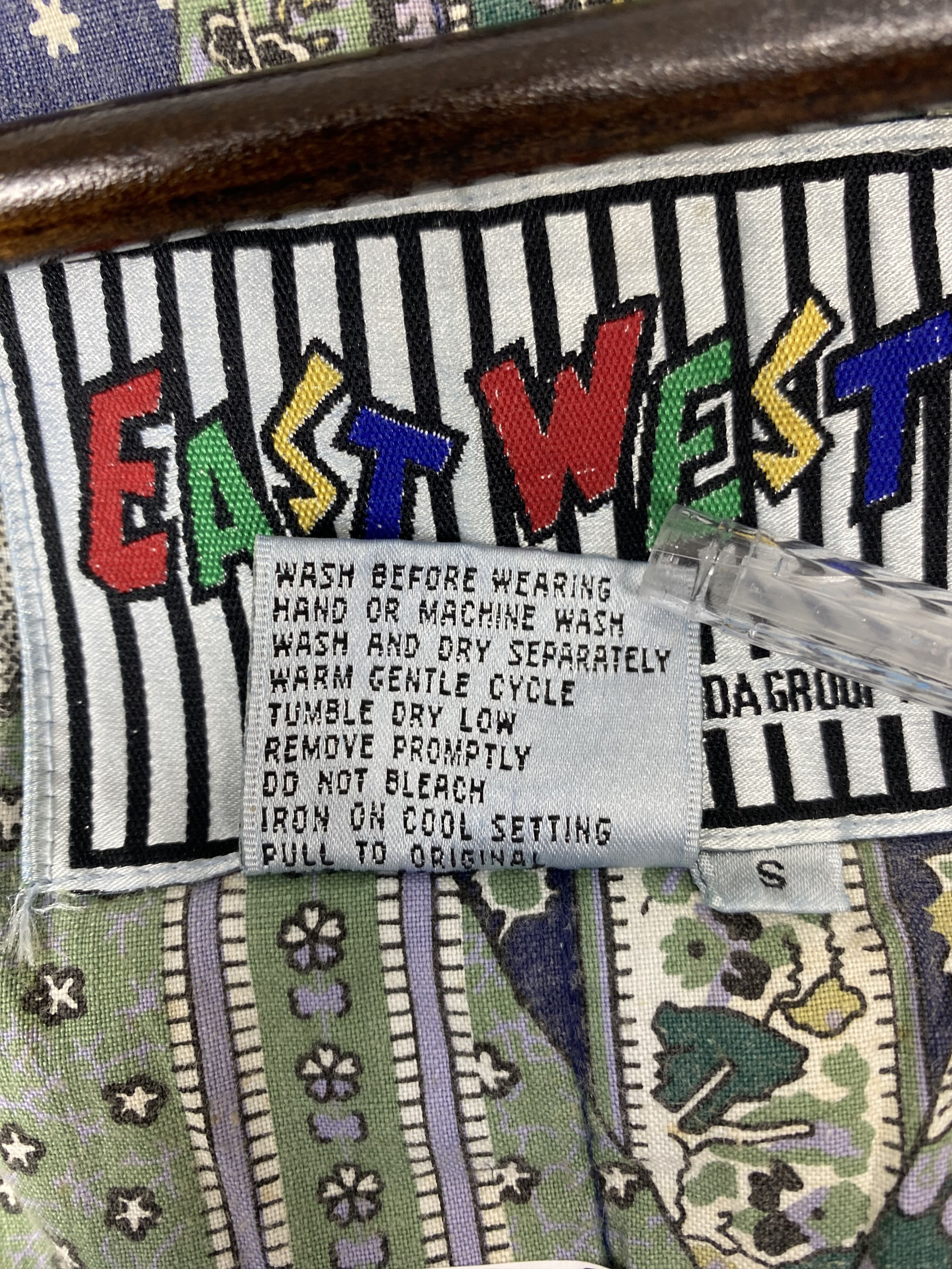 Designer Vintage East West Denim Long Jacket Size US S / EU 44-46 / 1 - 8 Thumbnail