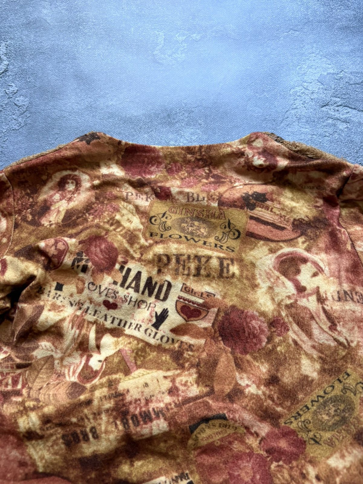 Jean Paul Gaultier Jean Paul Gaultier Vibe Y2K Grunge Fairy Bell Sleeve Top Size M / US 6-8 / IT 42-44 - 12 Thumbnail