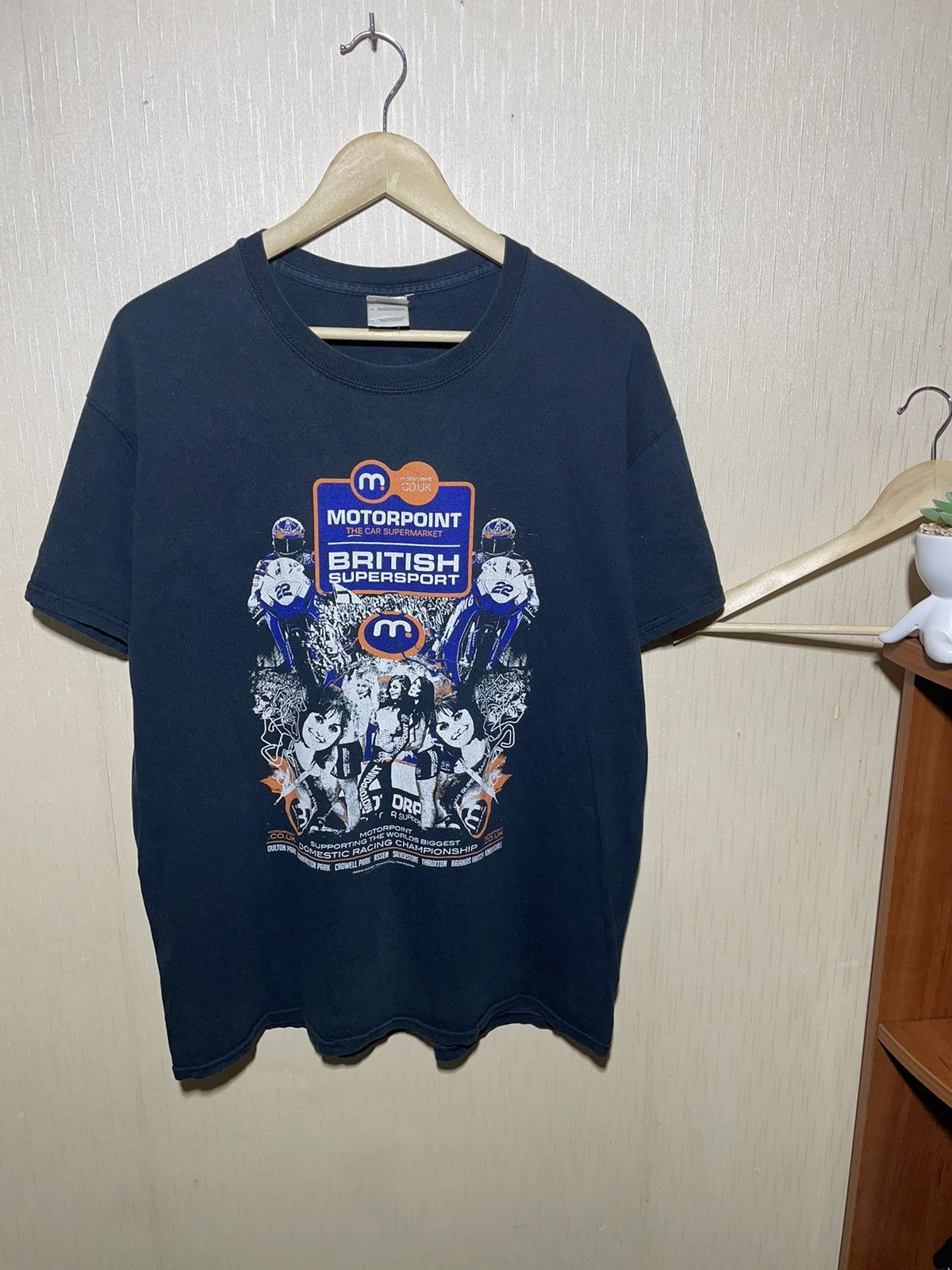 Vintage British Superbike racing vintage T shirt Size US L / EU 52-54 / 3 - 2 Thumbnail