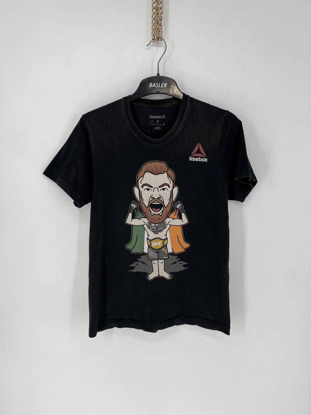 Reebok × Vintage Vintage Y2K Reebok Conor McGregor Streetwear T- Shirt Size US S / EU 44-46 / 1 - 1 Thumbnail