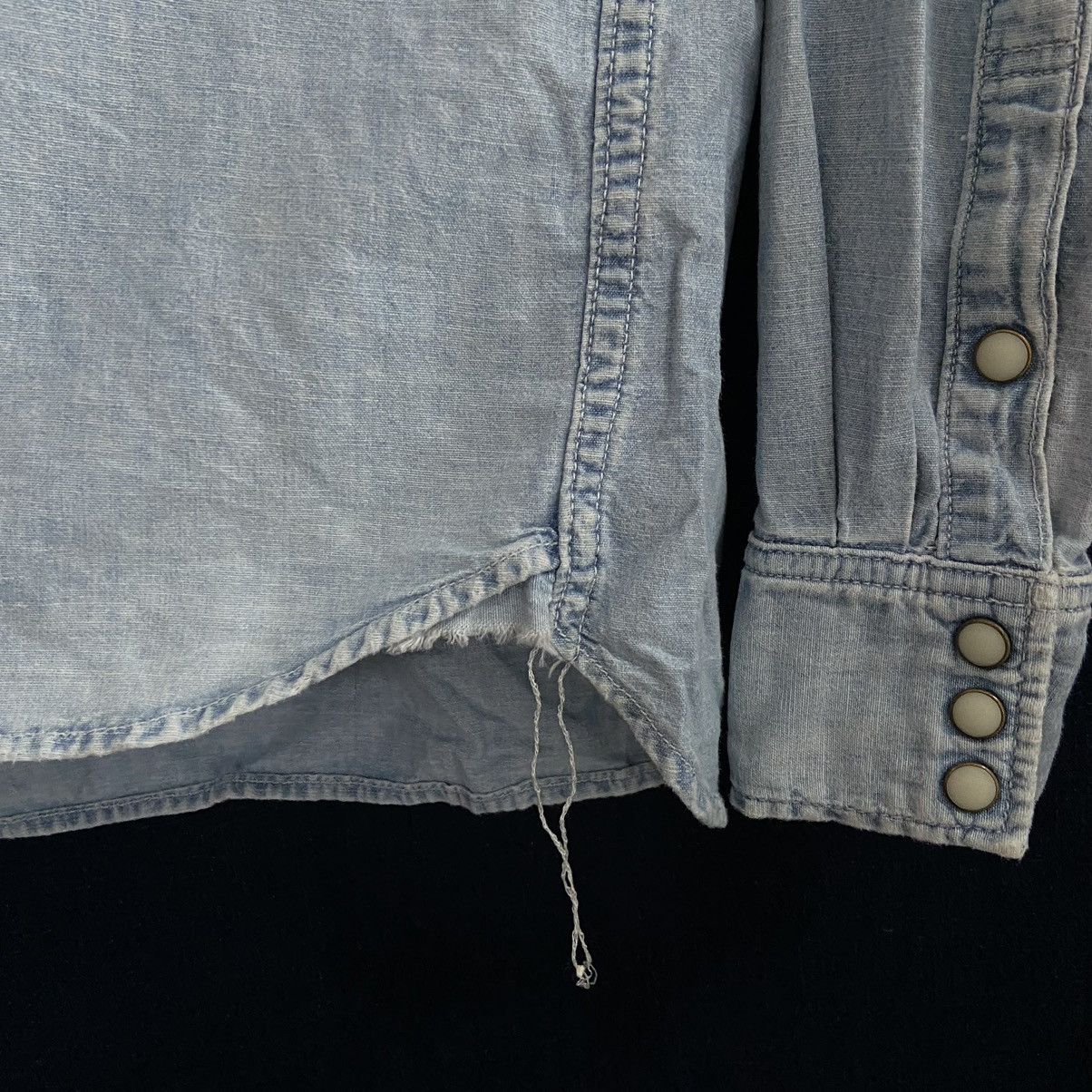 Japanese Brand × Remi Relief × Western Mountaineering Remi Relife Chambray shirt Size US M / EU 48-50 / 2 - 6 Thumbnail