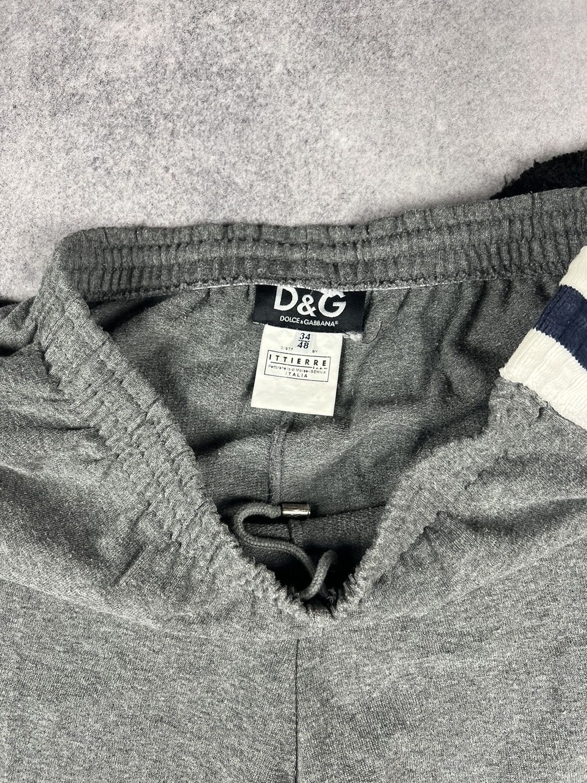 Dolce & Gabbana Y2K Vintage Dolce&Gabbana Gym In the City Lampas Pants Size 29" - 8 Thumbnail