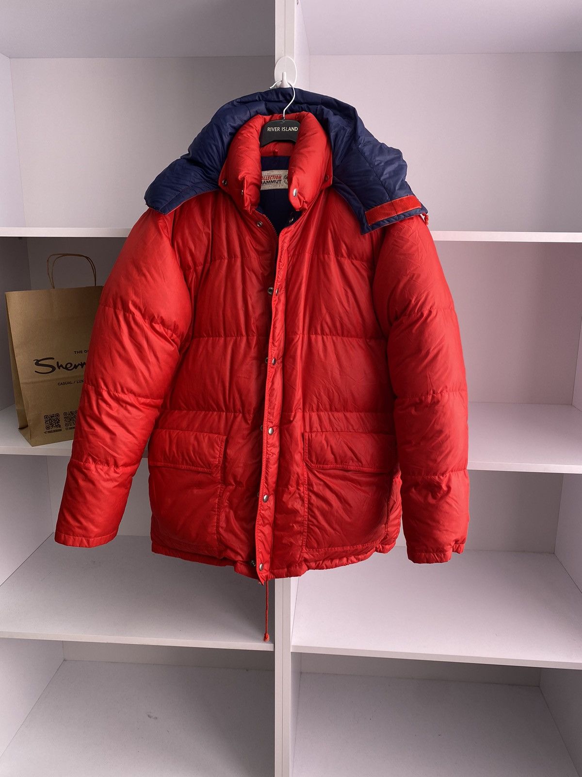Mammut × Vintage Vintage Mammut puffer Red 90s jacket Size US M / EU 48-50 / 2 - 4 Thumbnail