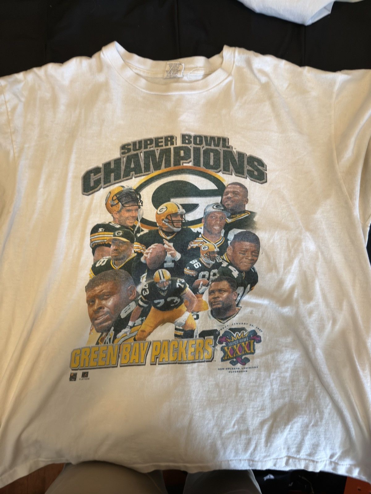 Starter Green Bay SB XXXI TShirt Size US L / EU 52-54 / 3 - 1 Thumbnail