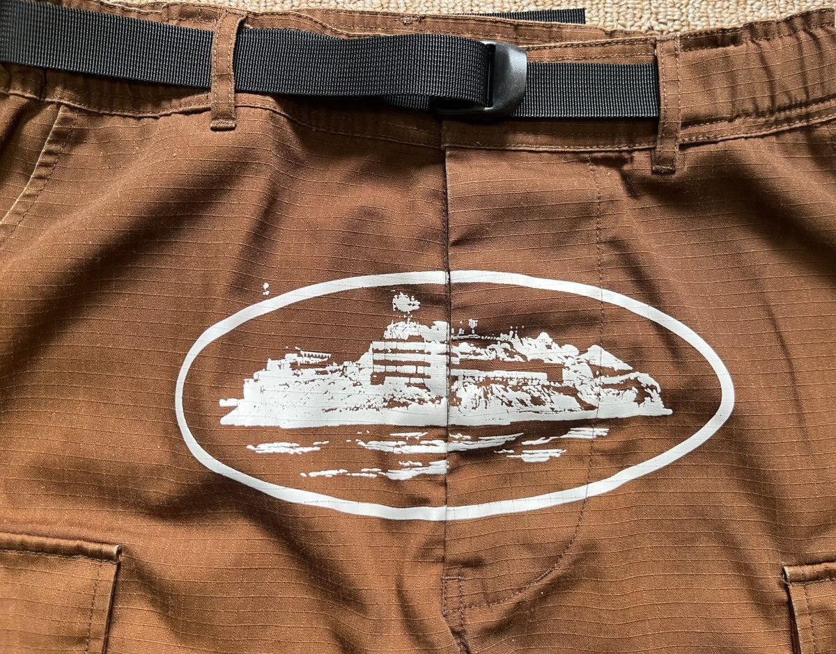 Corteiz Corteiz Cargo Pants Brown Size US 26 / EU 42 - 3 Thumbnail