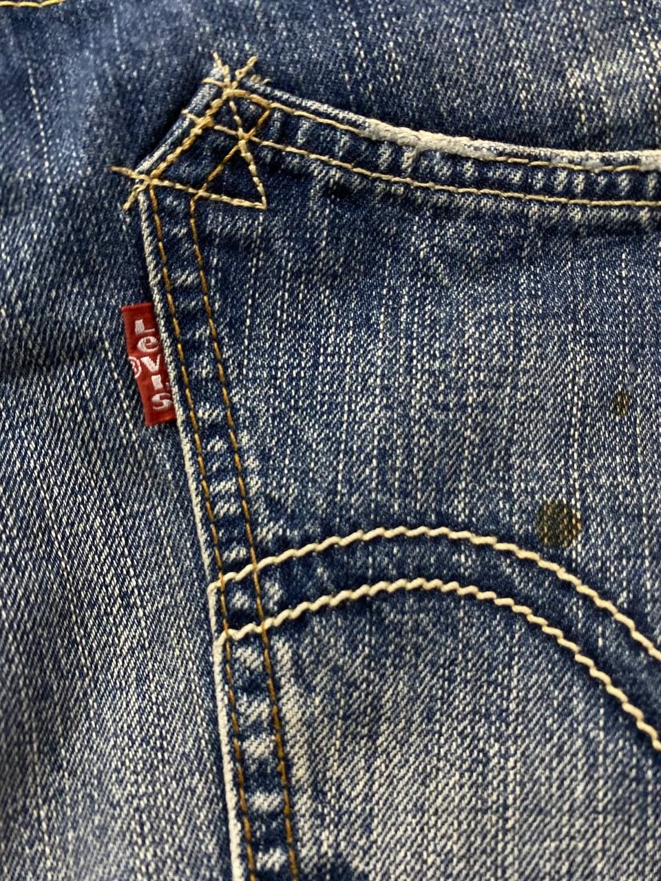 Levi's vintage levis 503 very nice faded design denim Size US 34 / EU 50 - 7 Thumbnail