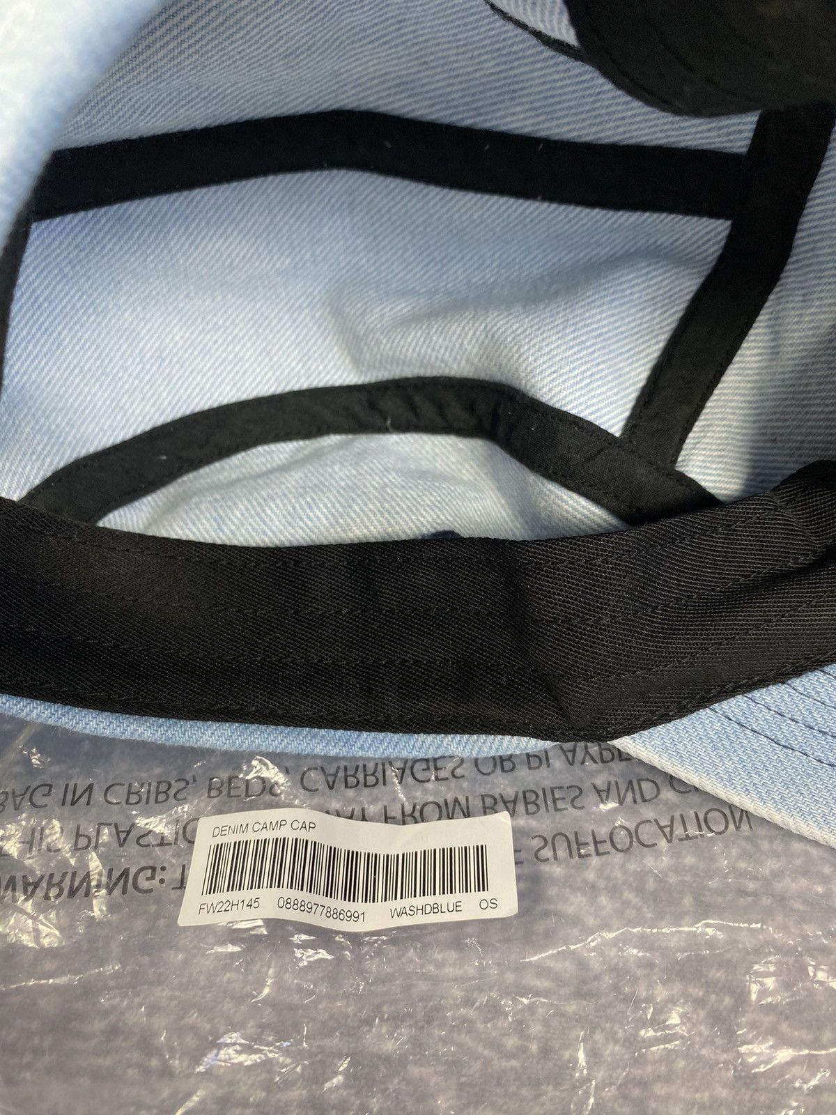 Supreme Supreme Denim Camp Cap Size ONE SIZE - 5 Thumbnail