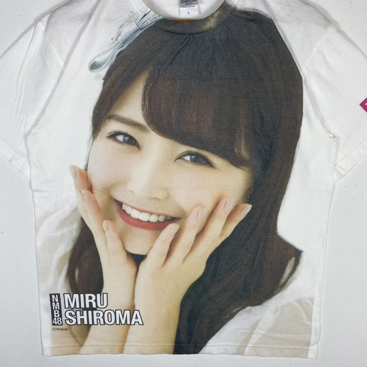 Band Tees MIRU SHIROMA NMB48 JAPANESE SINGER ACTOR IDOL FULLPRINT TEE Size US L / EU 52-54 / 3 - 3 Thumbnail