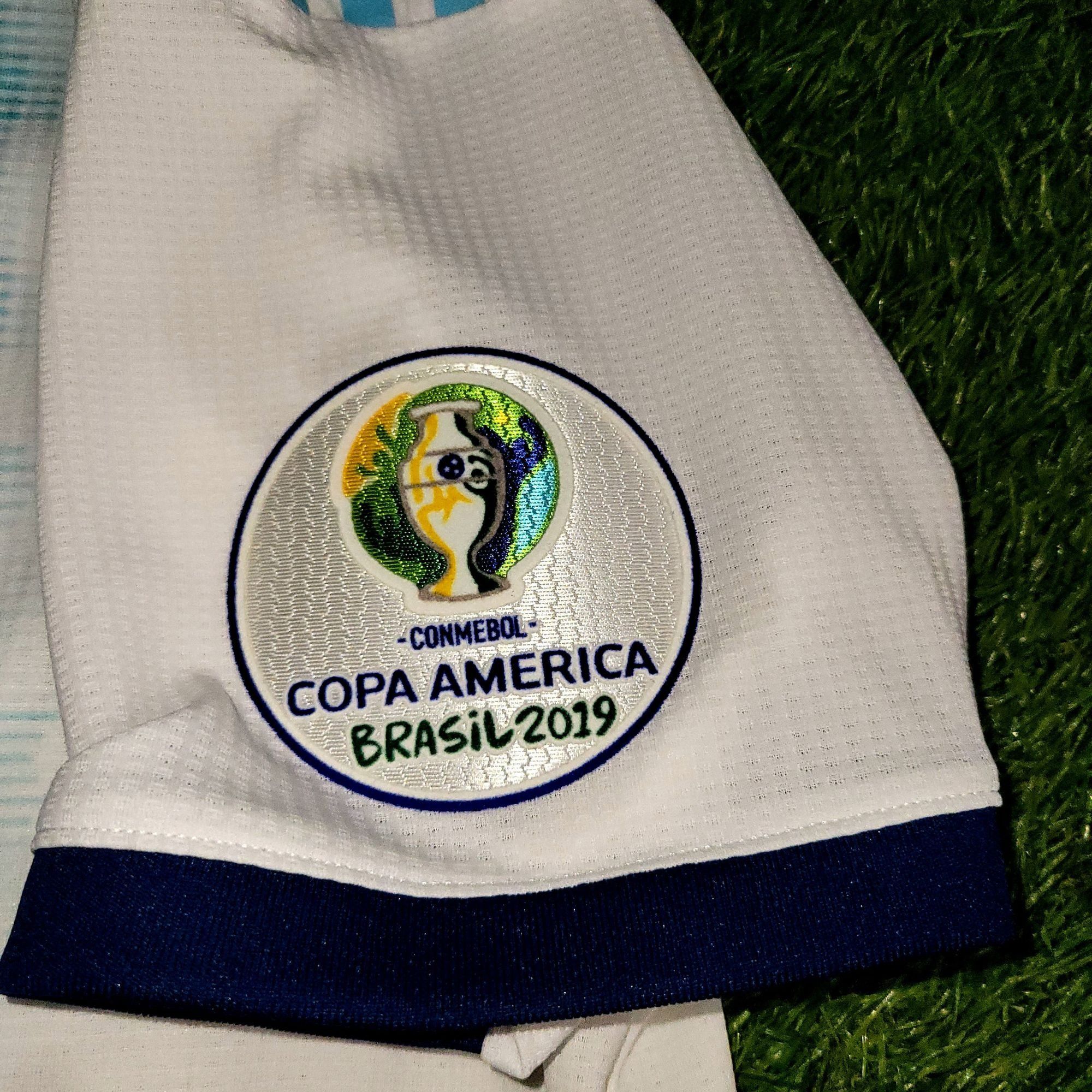 Adidas Messi Argentina 2019 COPA AMERICA PLAYER ISSUE Soccer Jersey Size US L / EU 52-54 / 3 - 5 Thumbnail