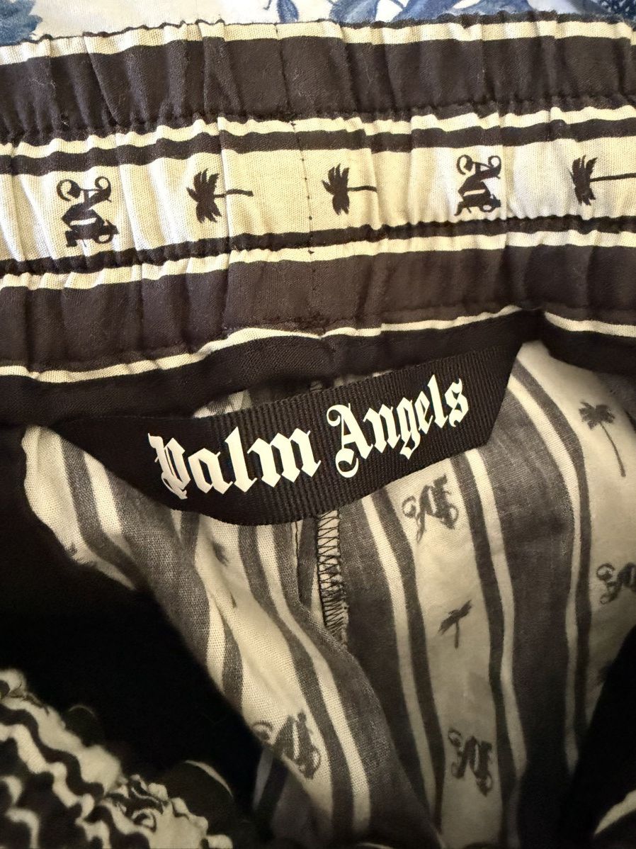 Palm Angels Palm Angles Monogram Printed Shorts Size US 32 / EU 48 - 5 Thumbnail