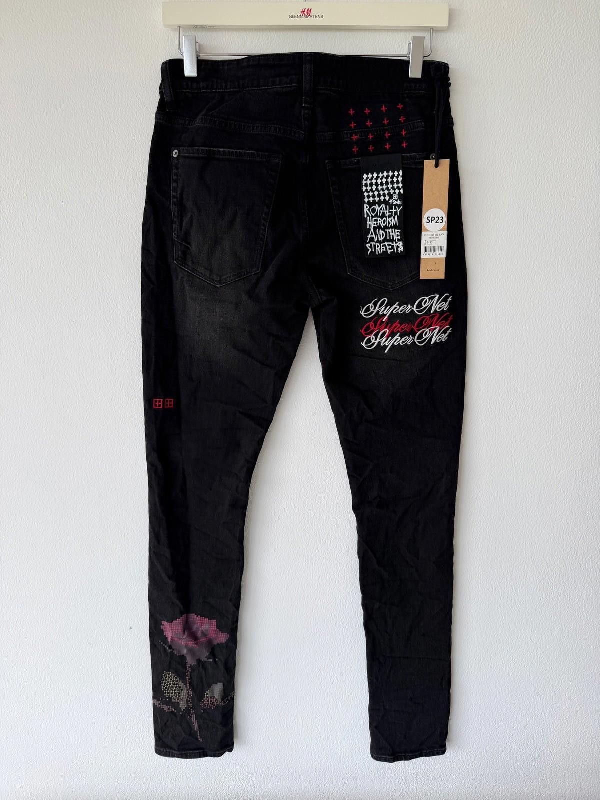 Ksubi new Ksubi mens jeans van winkle pixel black supernet rose 32 Size US 32 / EU 48 - 5 Thumbnail