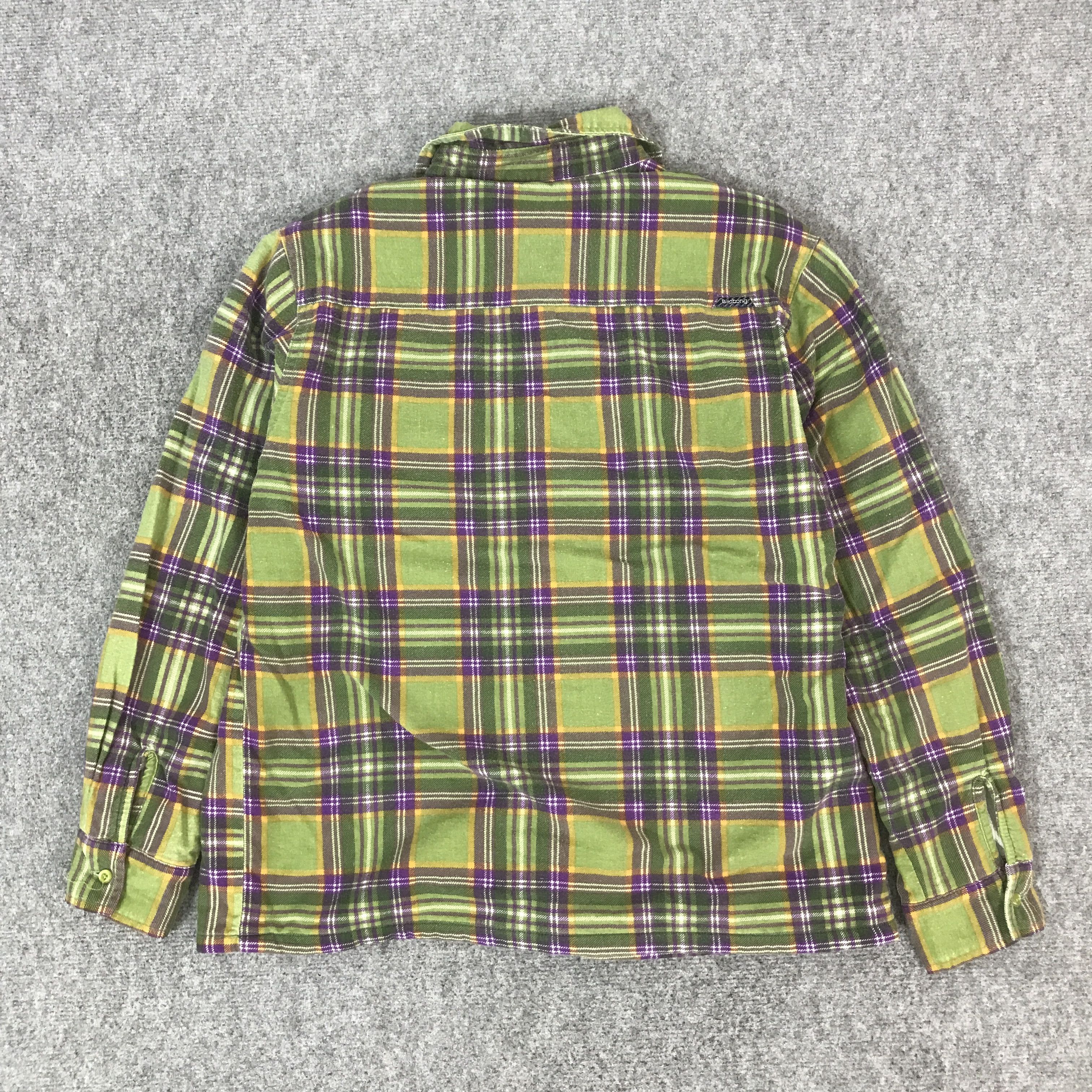Billabong BILLABONG TARTAN BUTTON UP SHIRT K62B16 Size US M / EU 48-50 / 2 - 3 Thumbnail