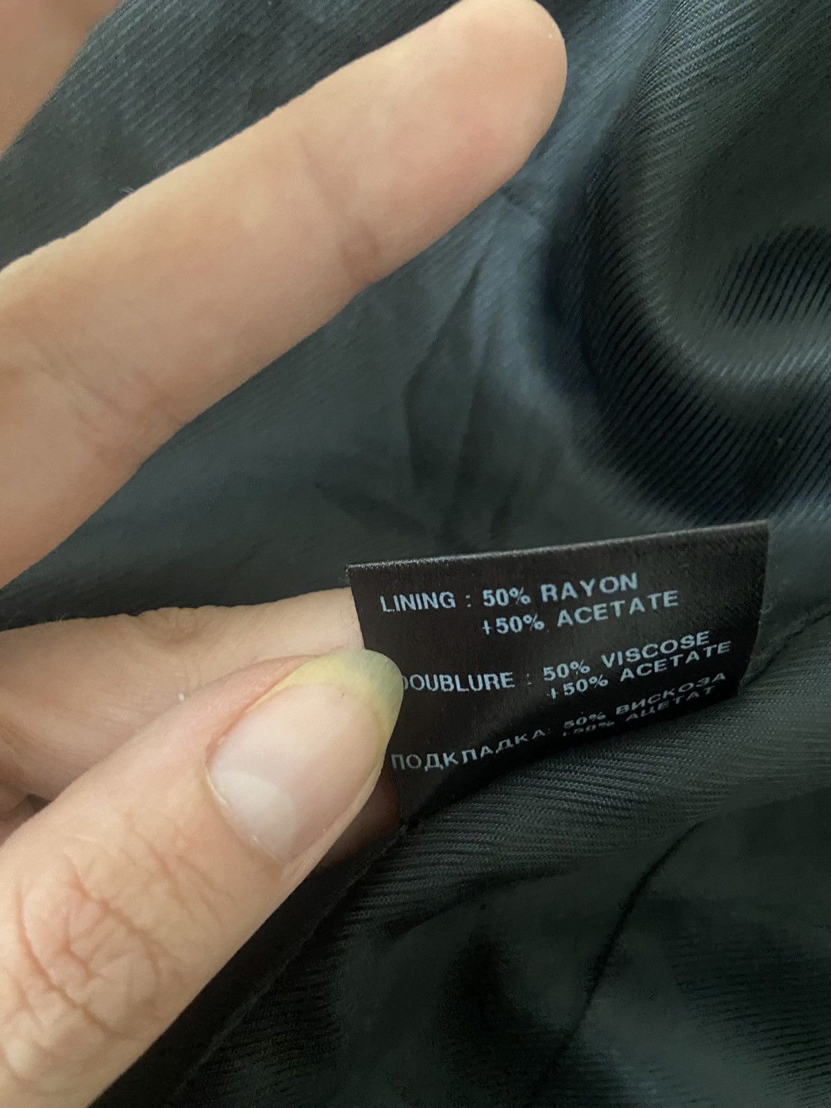 Ann Demeulemeester leather blazer Size M / US 6-8 / IT 42-44 - 4 Thumbnail